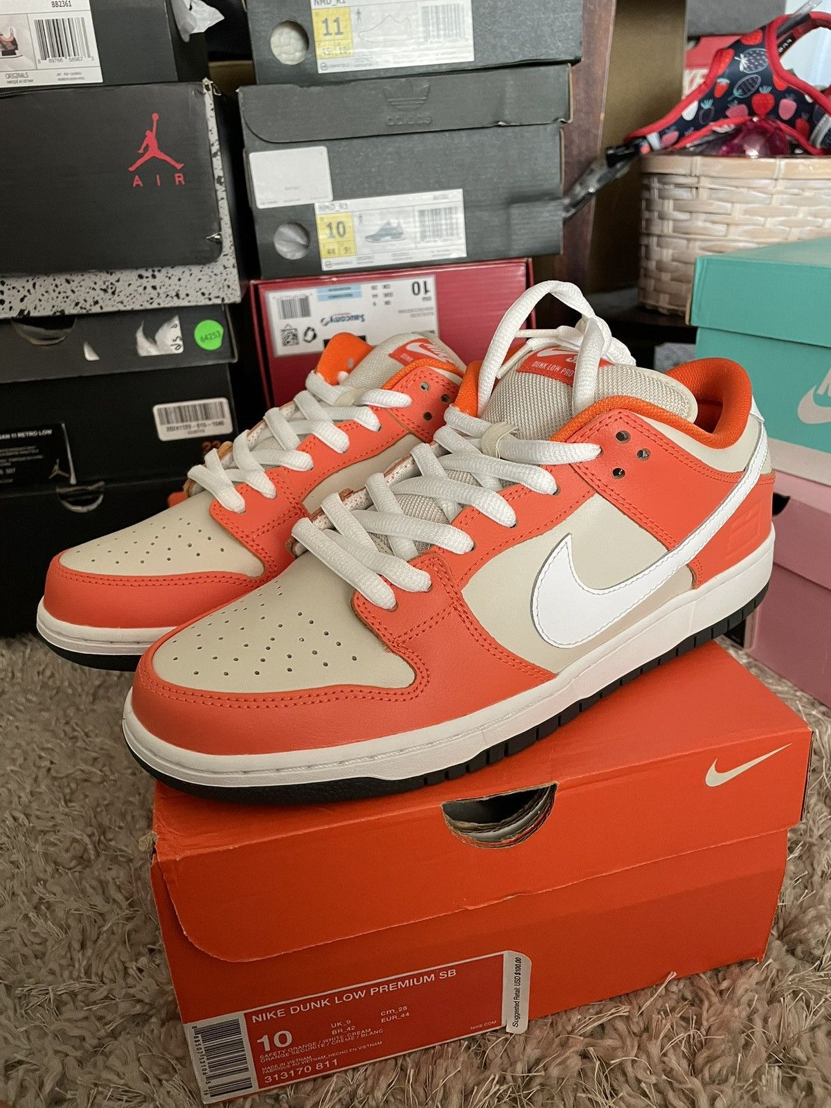 Nike Dunk Low SB Orange Box