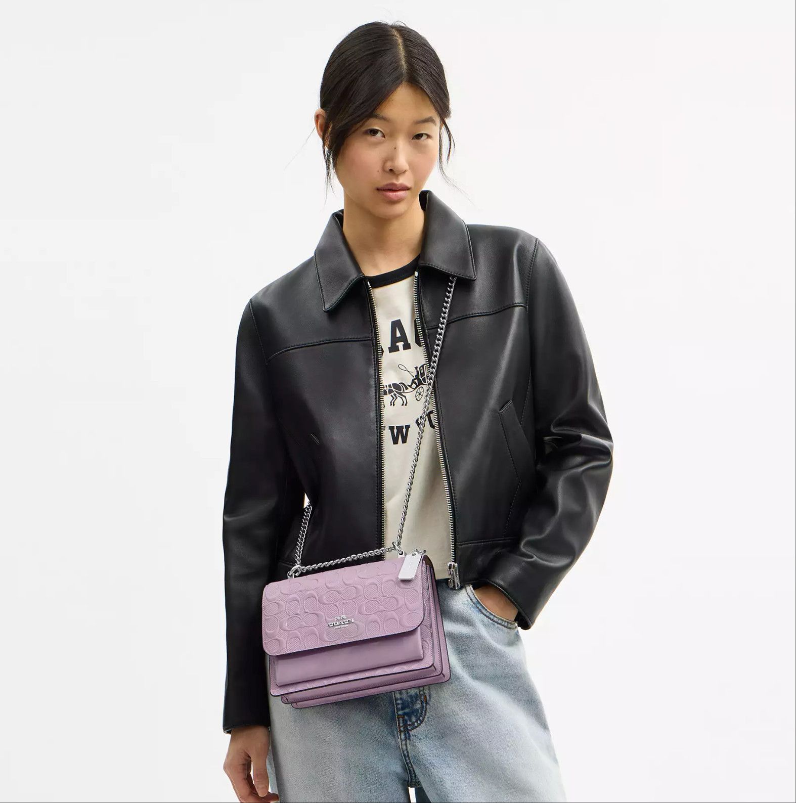Coach Klare Crossbody Bag In Signature Leather CDA97 Size ONE SIZE - 4 Thumbnail