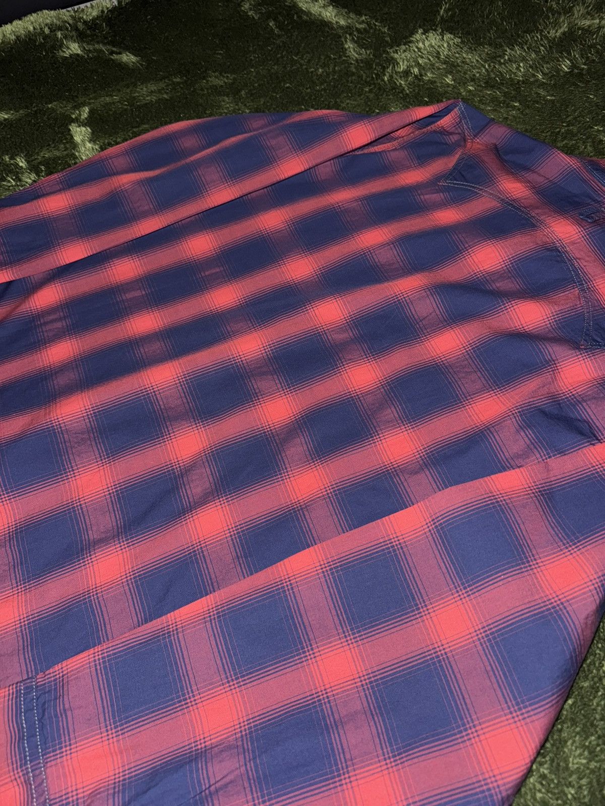 EASTLOGUE [M] Eastlogue Tartan Check Western Shirt Red/Navy Size US M / EU 48-50 / 2 - 9 Thumbnail