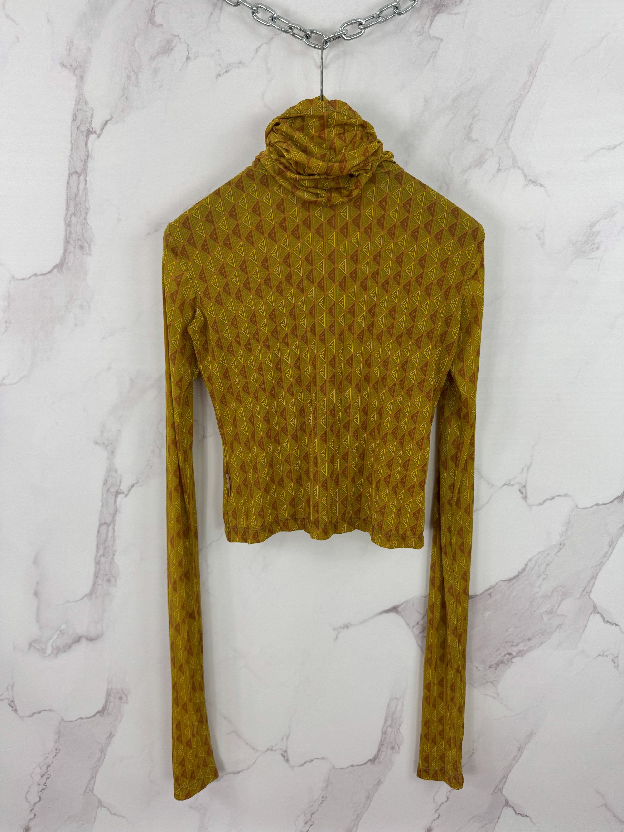 Gianfranco Ferre Vintage Gianfranco Ferre Jeans Jacquard Turtle Longsleeve Size S / US 4 / IT 40 - 4 Thumbnail