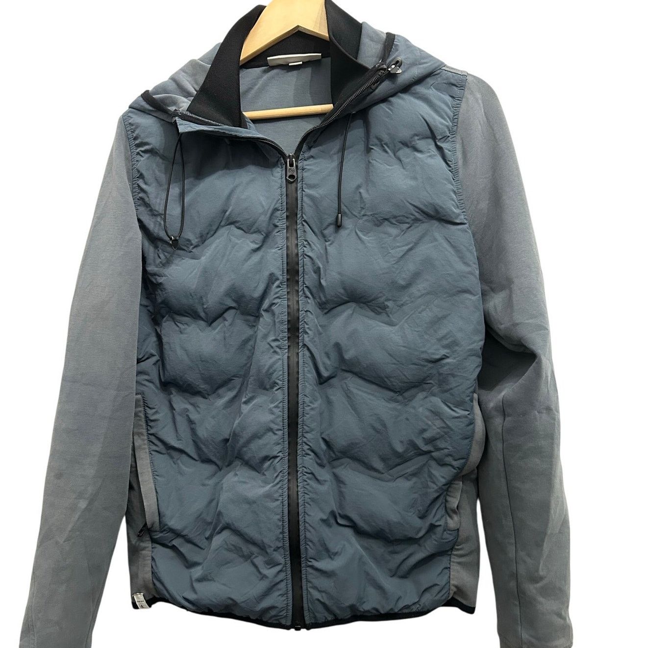 Other Cast Iron Blue Grey Down Puffer Jacket Men’s Large Size US L / EU 52-54 / 3 - 2 Thumbnail
