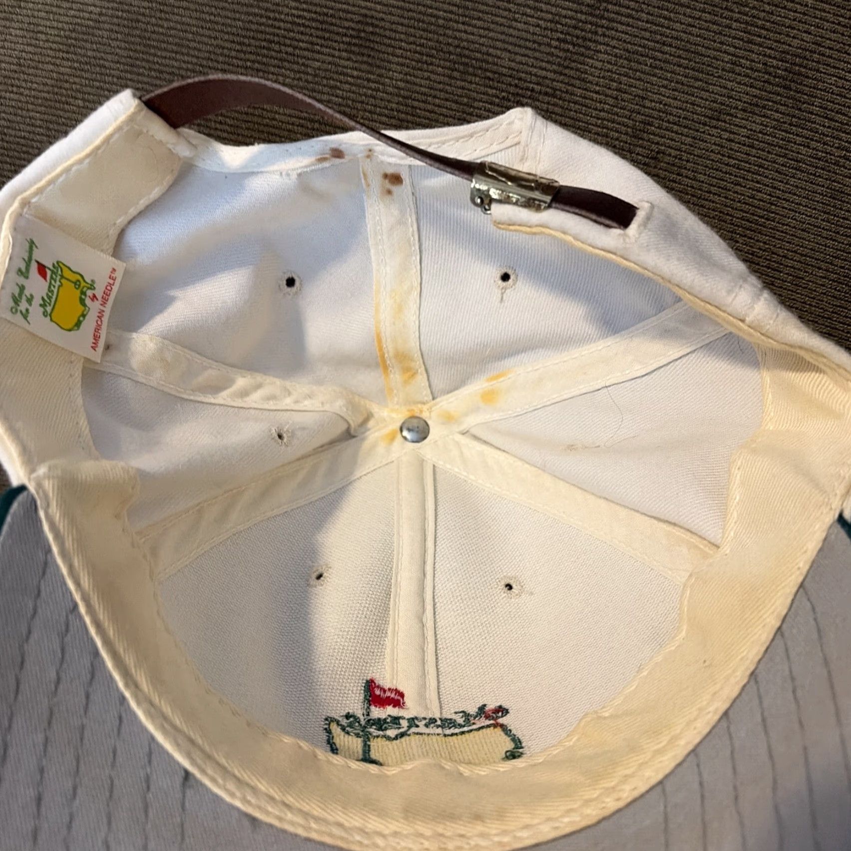 American Needle Vintage The Masters Golf American Needle Strap Back White Hat User: Vintage The Masters Golf American Needle Strap Back White Hat Size ONE SIZE - 7 Thumbnail