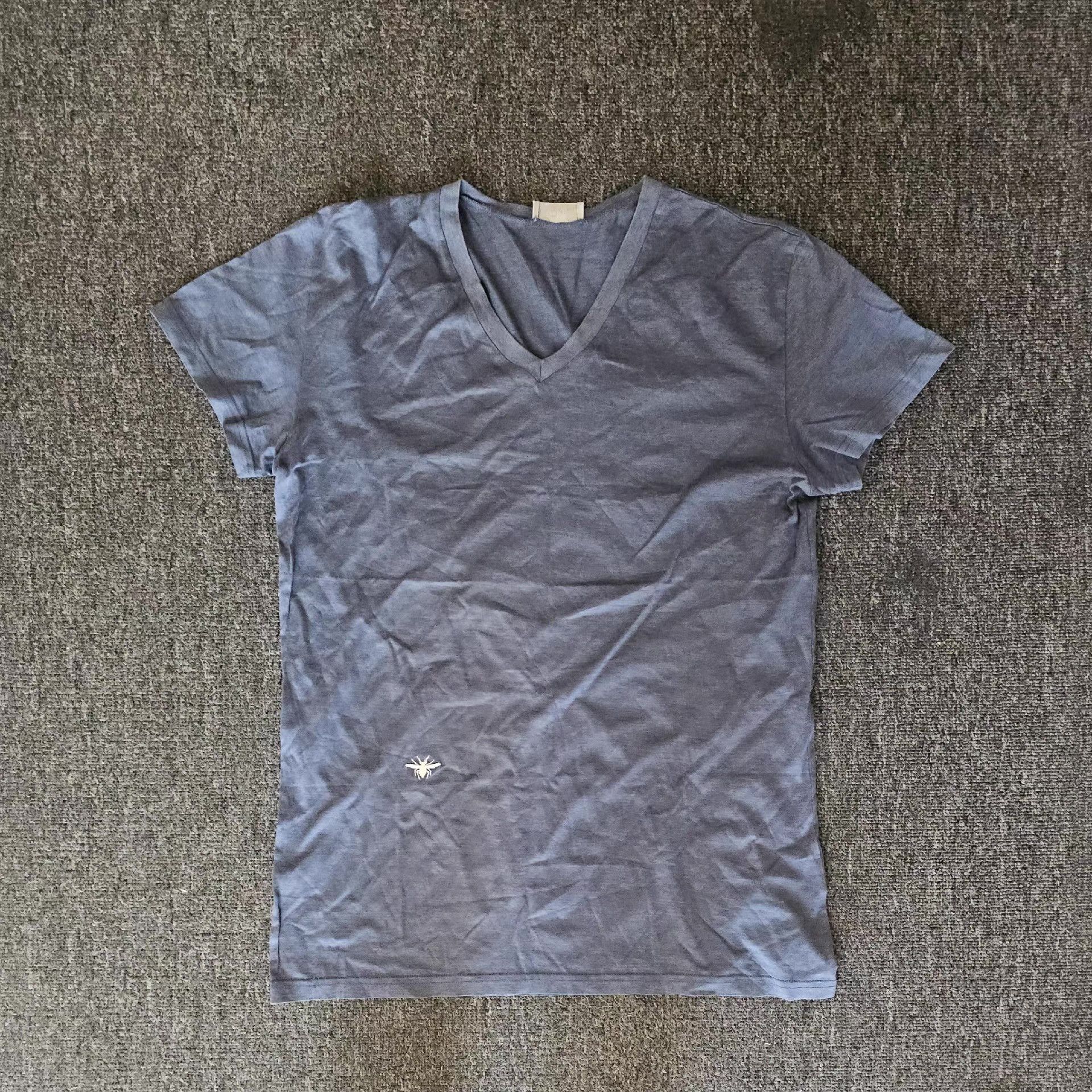 Dior Dior V-neck Short Sleeve T-shirt, Q4 Size US XS / EU 42 / 0 - 1 Thumbnail