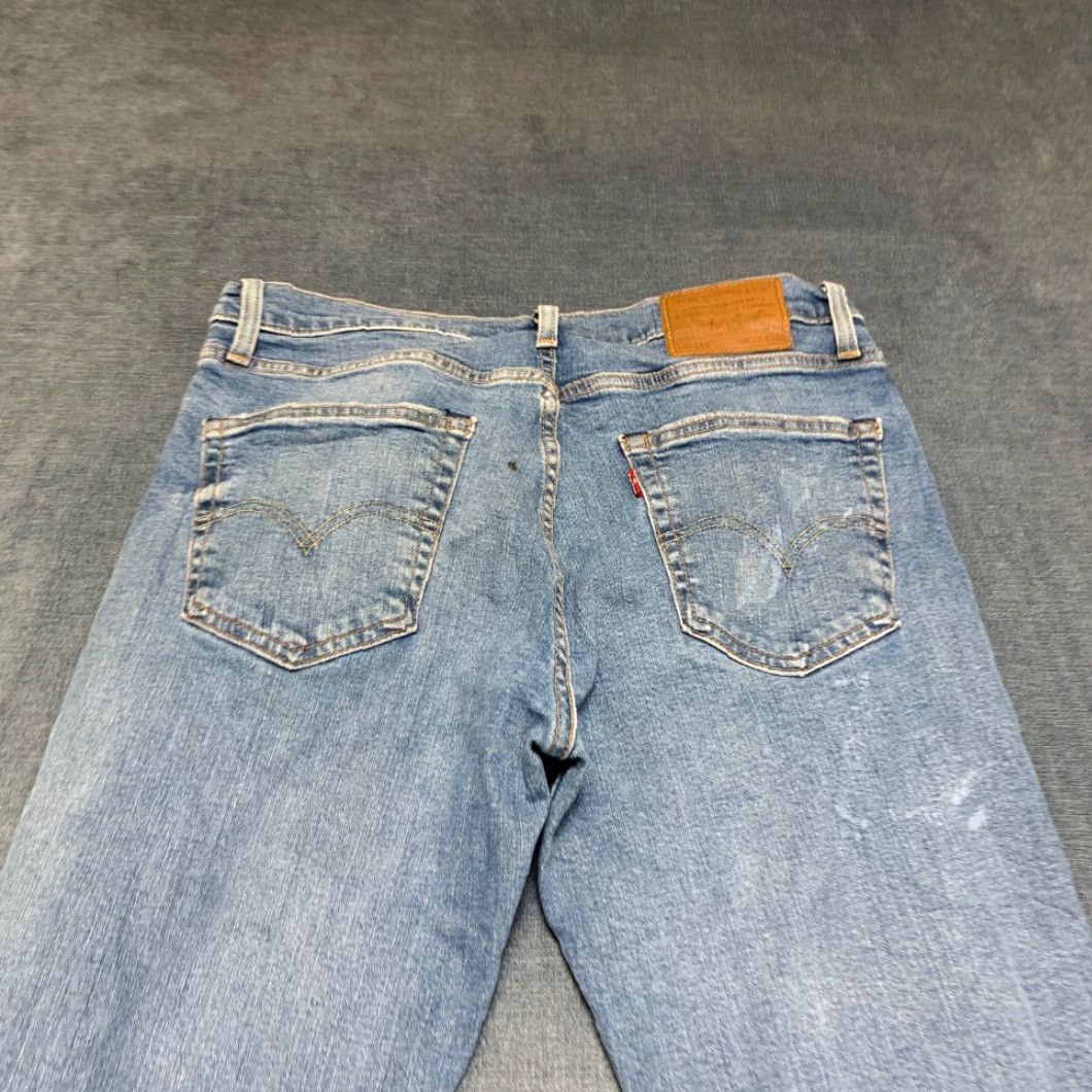 Levi's Levi's 511 Premium Slim Fit Jeans Mens 34x30 Blue Denim Performance Straight Leg Size US 34 / EU 50 - 4 Thumbnail