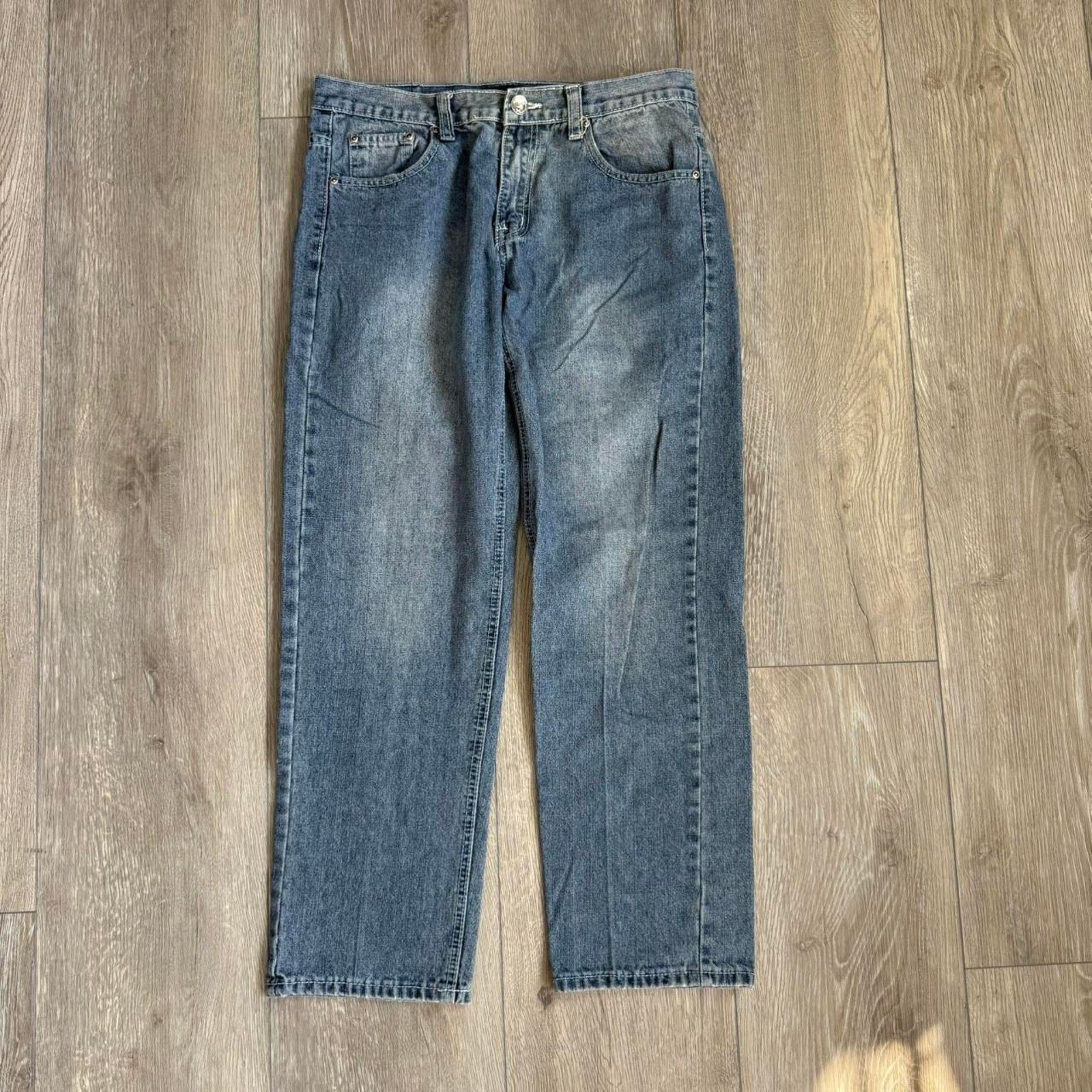 Other Vintage y2k fiend baggy skater denim jeans Size US 33 - 4 Thumbnail