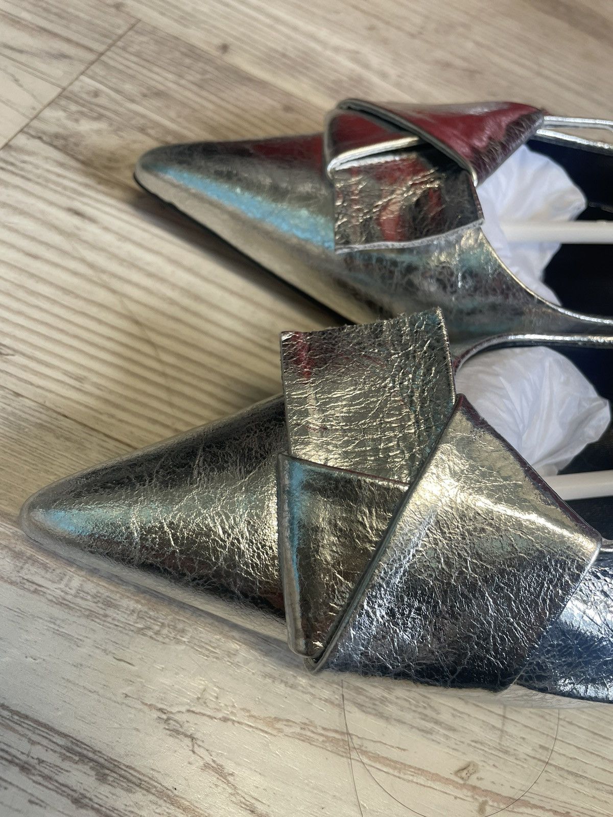 Tony Bianco Tony Bianco - Elijah Silver Vintage Metal Size US 8 / IT 38 - 7 Thumbnail