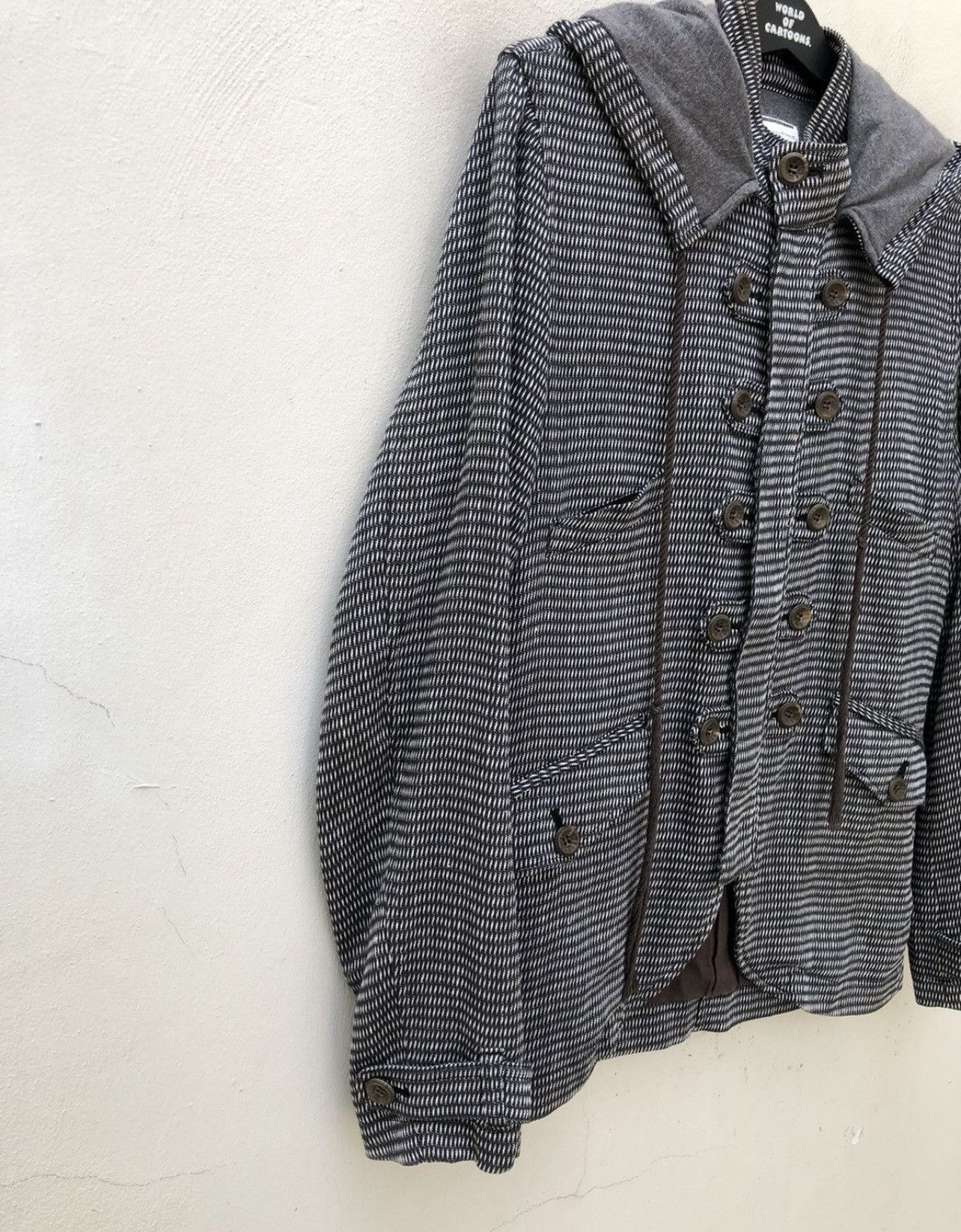 SHAREEF 2007 SHAREEF Japan Linen Hoodie Zipper Jacket Size US M / EU 48-50 / 2 - 10 Thumbnail