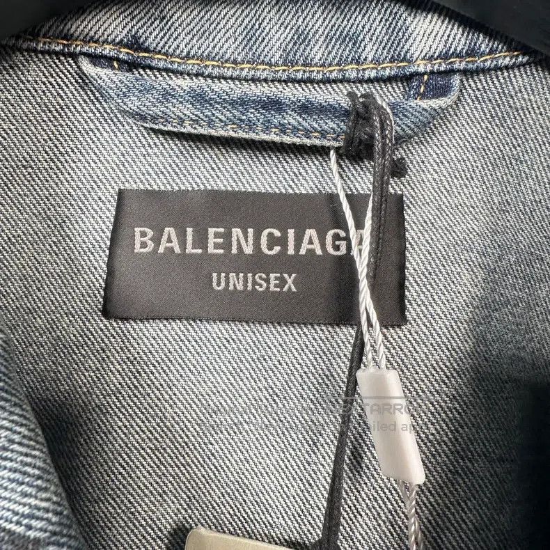 Balenciaga Balenciaga Washed distressed graffiti print single-breaste Size US M / EU 48-50 / 2 - 2 Thumbnail