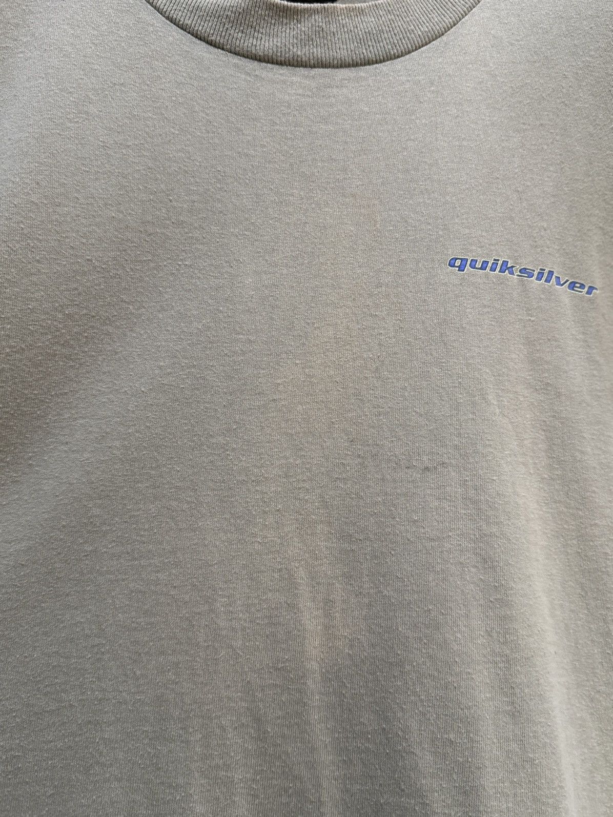 Quiksilver Vintage 90s Quiksilver Boardriding Company Surf Faded Tee Size US L / EU 52-54 / 3 - 8 Thumbnail