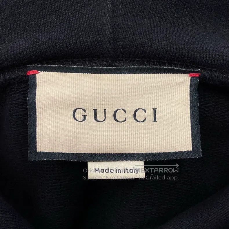 Gucci Gucci Black hooded sweatshirt Size US M / EU 48-50 / 2 - 6 Thumbnail