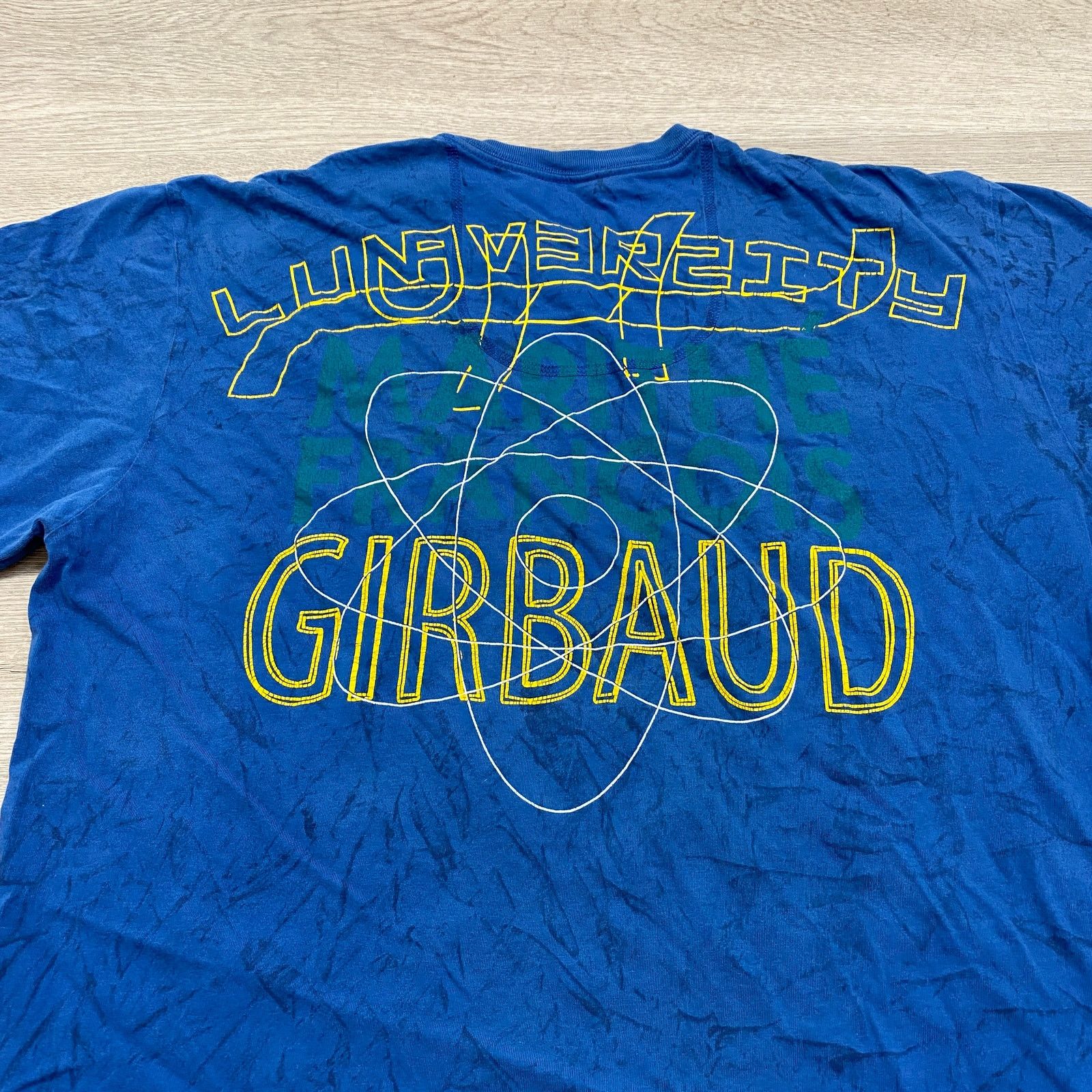 Marithe + Francois Girbaud × Vintage Marithe Francois Girbaud Y2K Atom Lunaversity T Shirt Men XL Size US XL / EU 56 / 4 - 4 Thumbnail