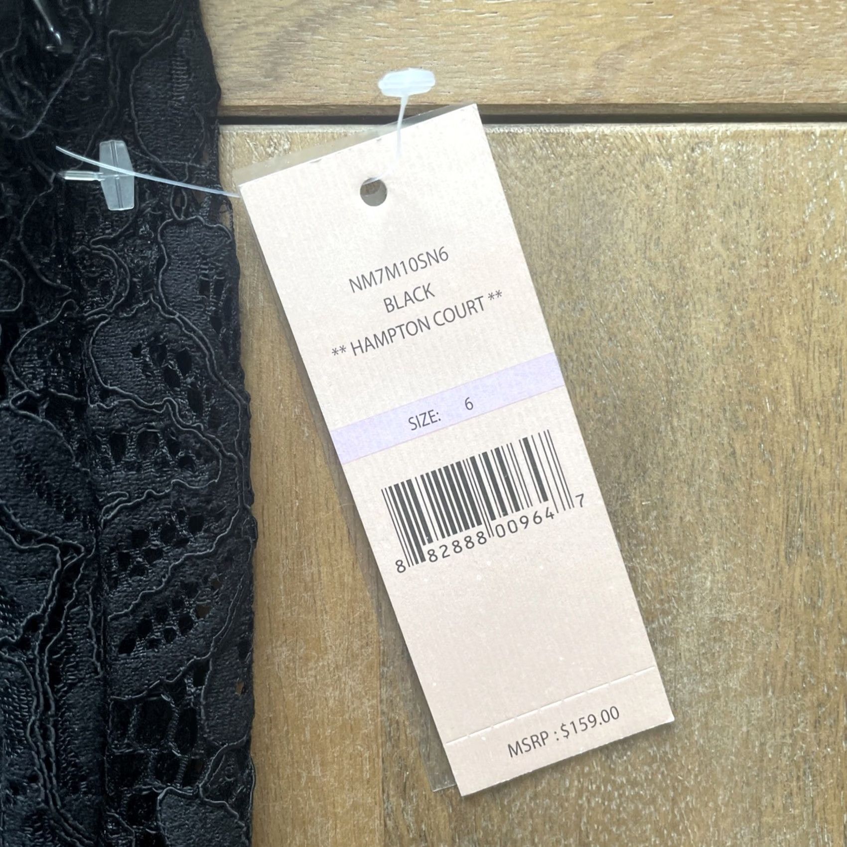 Nanette Lepore Nanette Lepore Off the Shoulder Lace Midi Dress Womens Size 6 Cocktail Party NWT Size M / US 6-8 / IT 42-44 - 3 Thumbnail