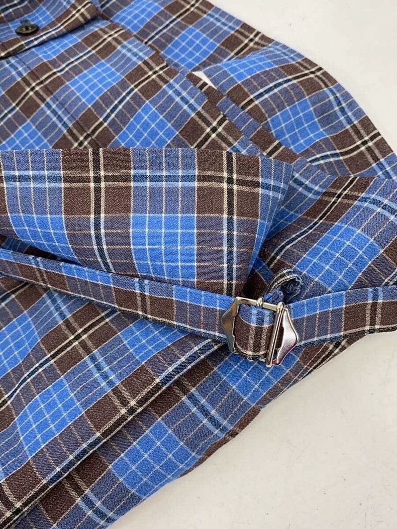 Comme des Garcons Comme Des Garcons size M Plaid Roll Skirt Size 24" / US 00 / IT 34 - 3 Thumbnail