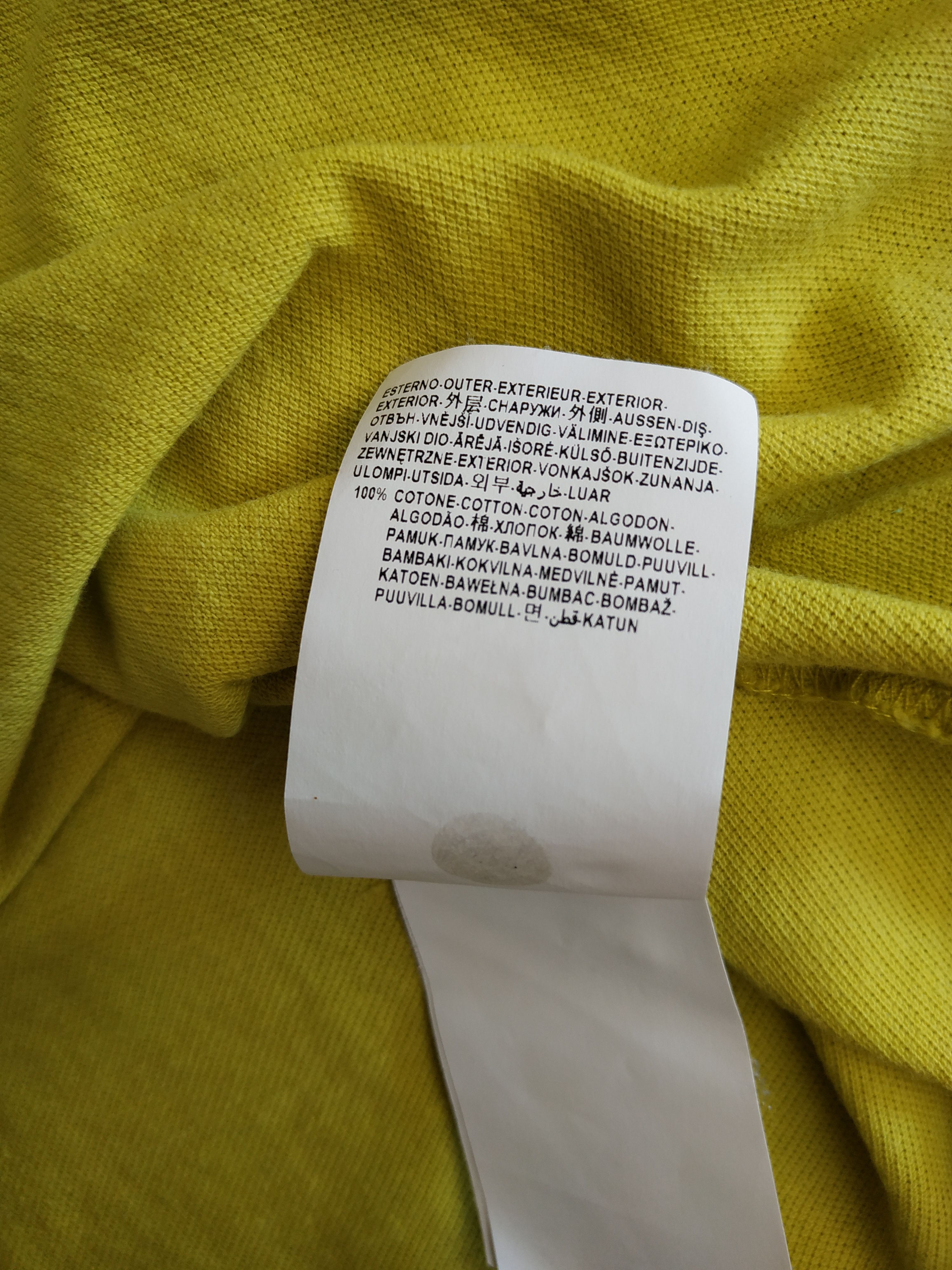 Versace Gianni Versace Men's Lime Polo Shirt, s. LARGE, Dior, Prada Size US L / EU 52-54 / 3 - 12 Thumbnail