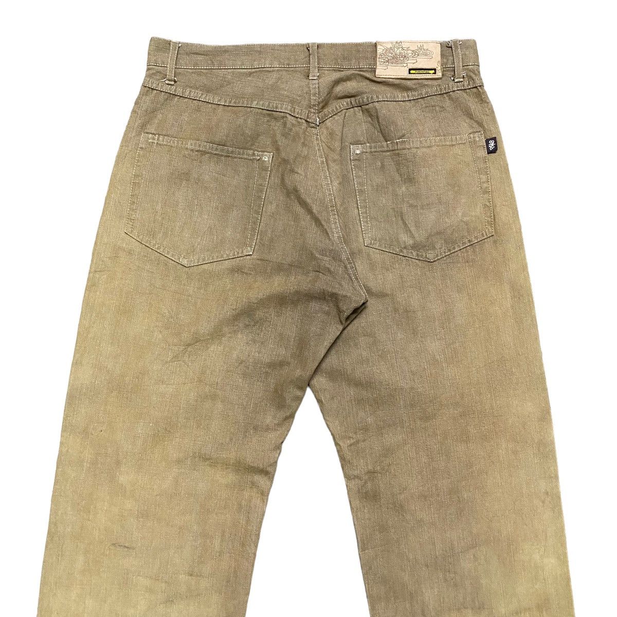 Vintage Vintage PNB NATION Canvas Cotton Baggy Skater Pants Selvedge Size US 33 - 10 Thumbnail