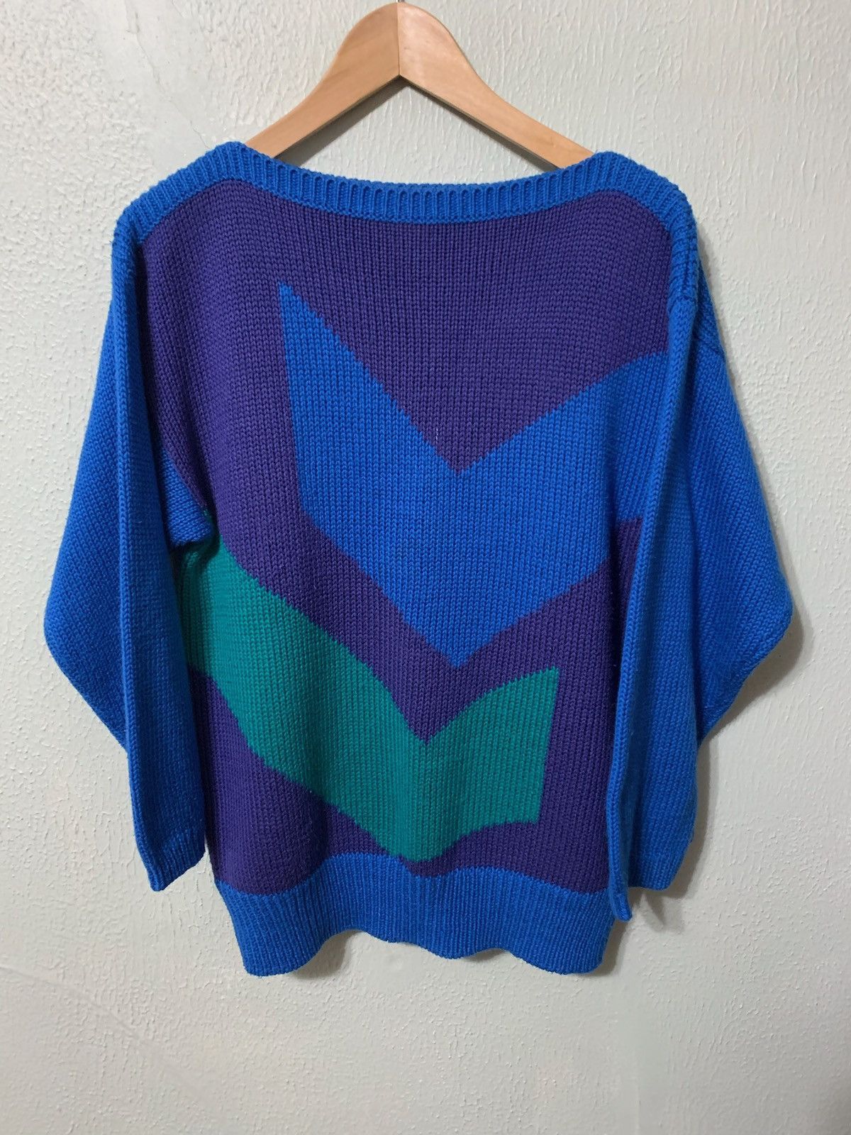Other Vintage Vector Art Knit Sweater Size US M / EU 48-50 / 2 - 1 Thumbnail