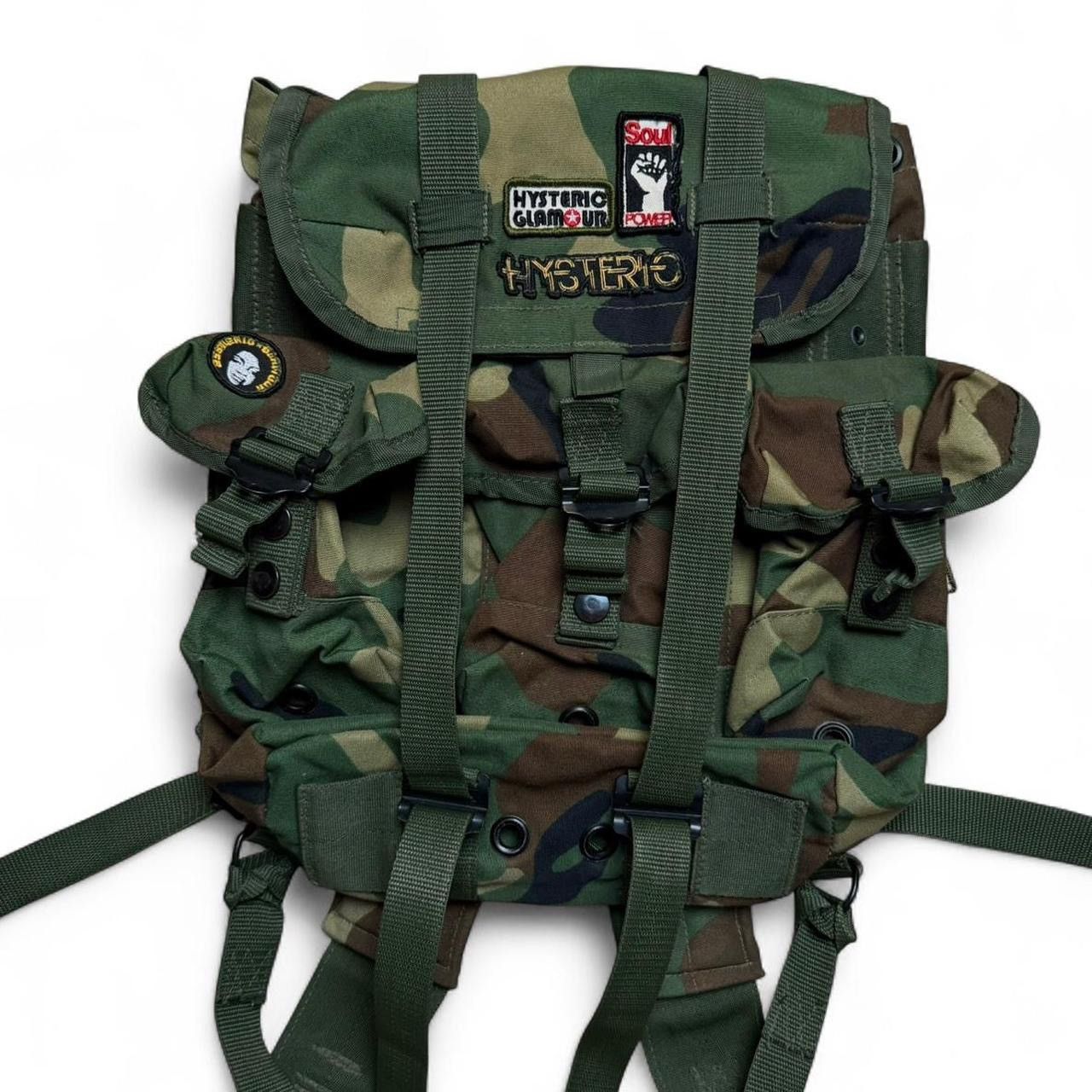 Hysteric Glamour Hysteric Glamour Camo Backpack Size ONE SIZE - 1 Thumbnail