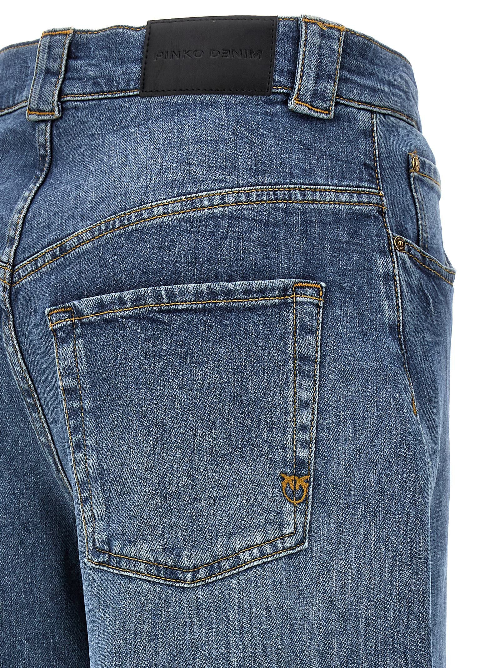 Pinko o1s22i1n0824 Egg Fit Jeans in Blue Size 28" / US 6 / IT 42 - 4 Thumbnail