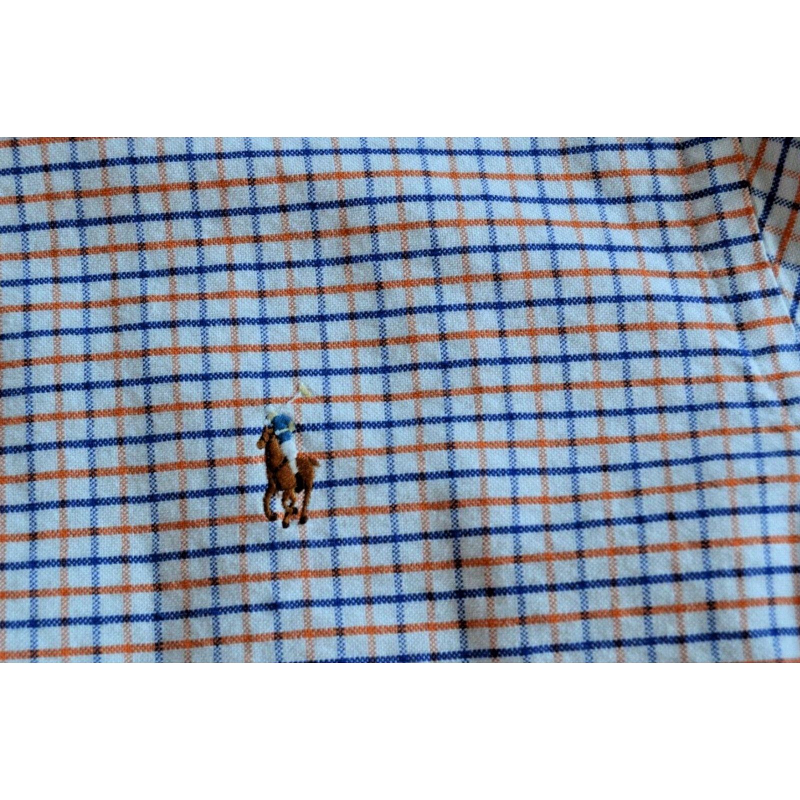Polo Ralph Lauren Polo Ralph Lauren Shirt Mens M Button Up Short Sleeve Blake Blue Red White Plaid Size US M / EU 48-50 / 2 - 3 Thumbnail