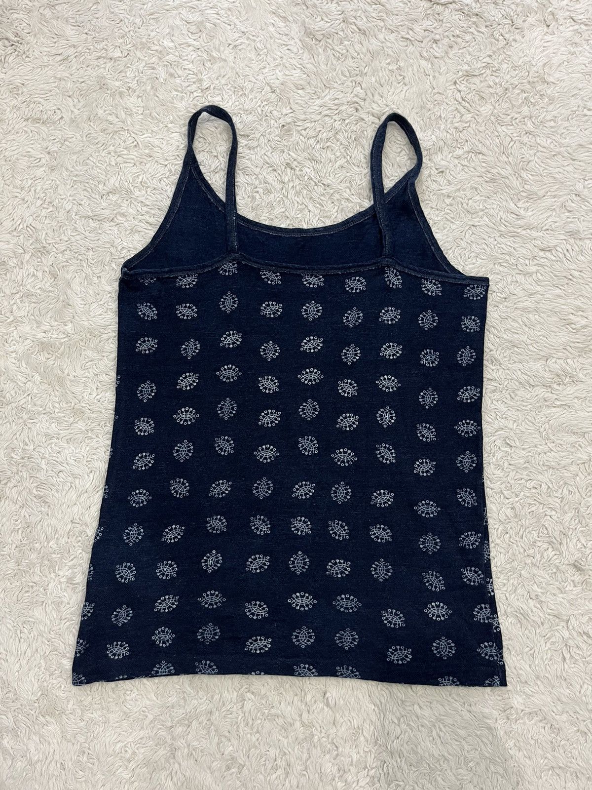 45rpm 45rpm indigo blue dyed tank top Size S / US 4 / IT 40 - 1 Thumbnail