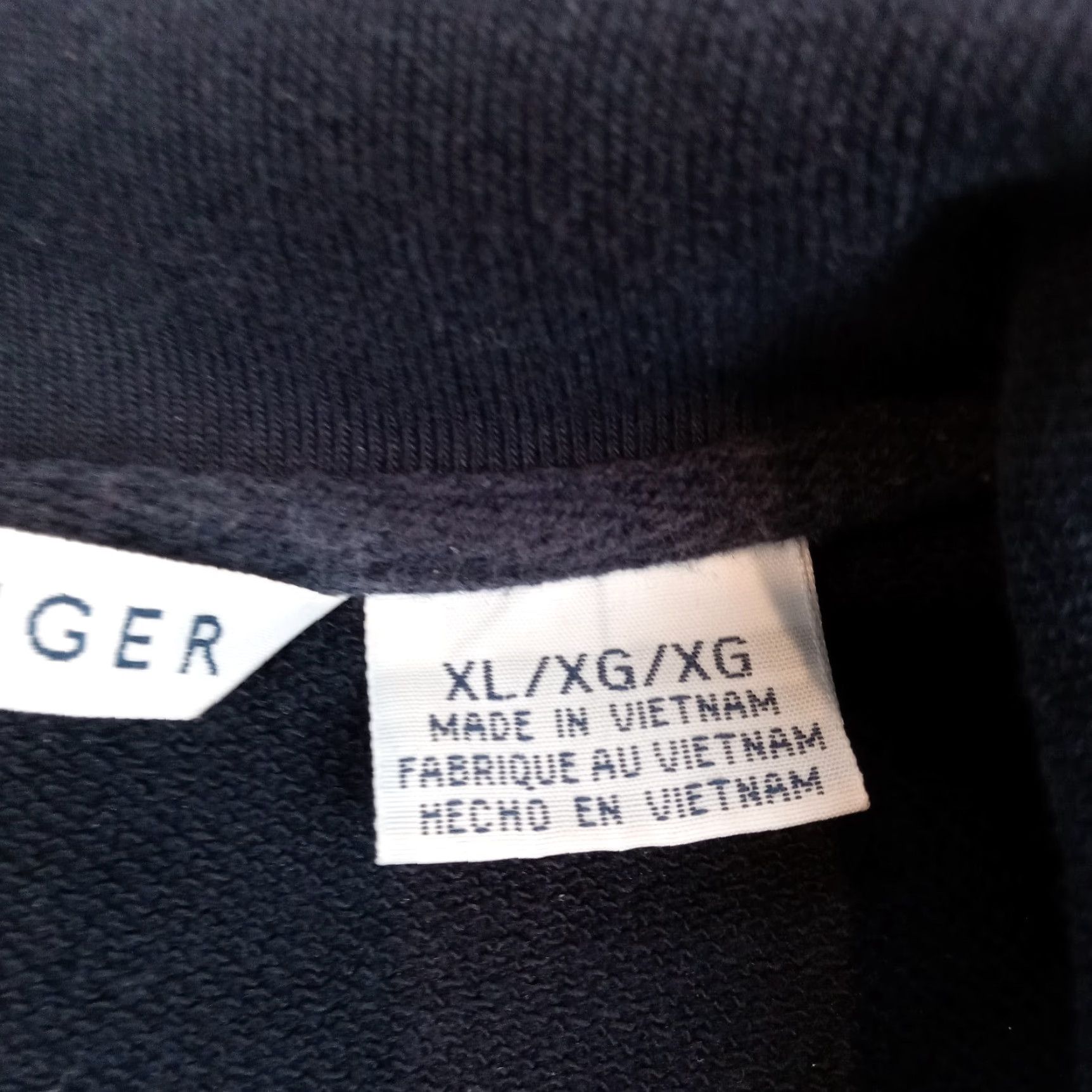 Tommy Hilfiger Tommy Hilfiger Sweater Mens Blue Extra Large 1/4 Zip Mock Neck Long Sleeve Pullover Size US XL / EU 56 / 4 - 7 Thumbnail
