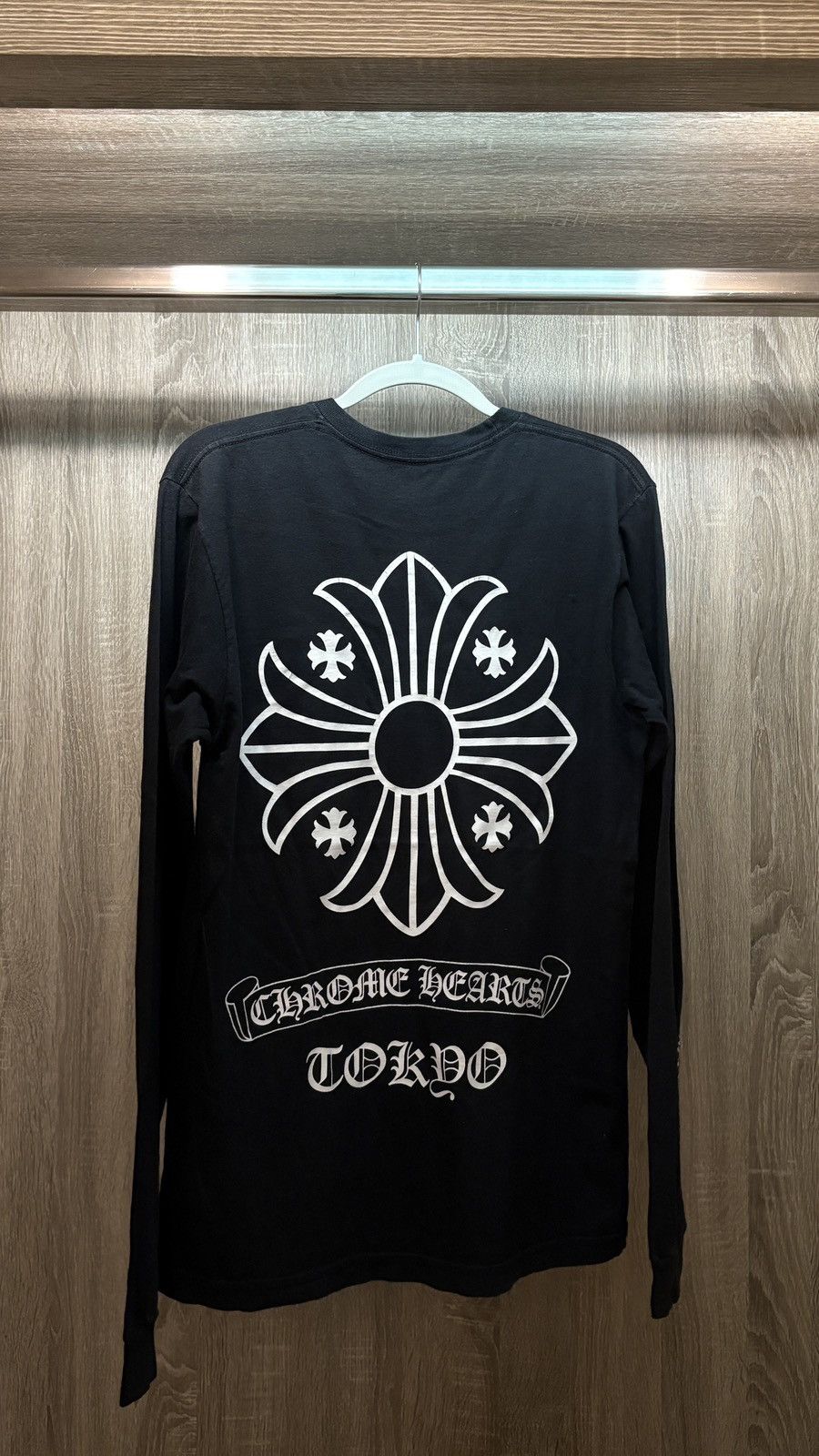 Chrome Hearts Chrome Hearts Long Sleeve Tee M Size US M / EU 48-50 / 2 - 2 Thumbnail