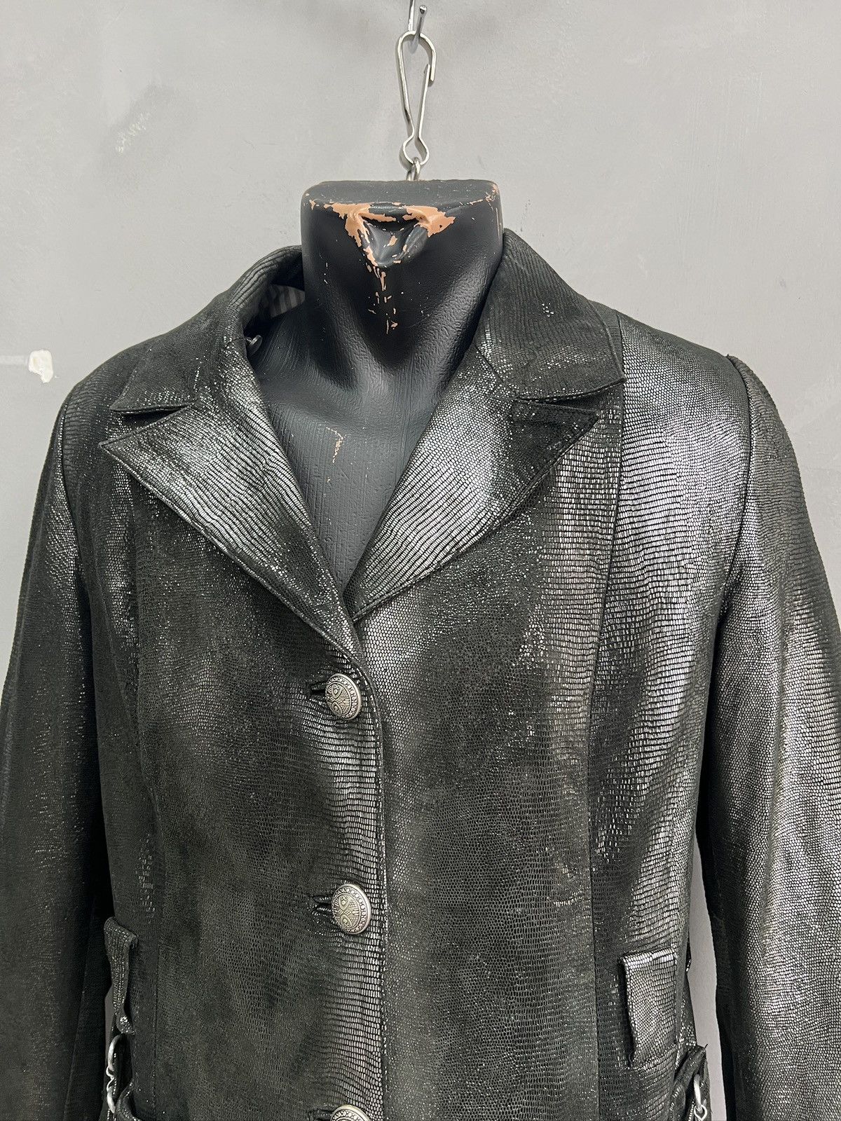 Hysteric Glamour gothic y2k style hysteric glamour style leather jacket Size US S / EU 44-46 / 1 - 2 Thumbnail