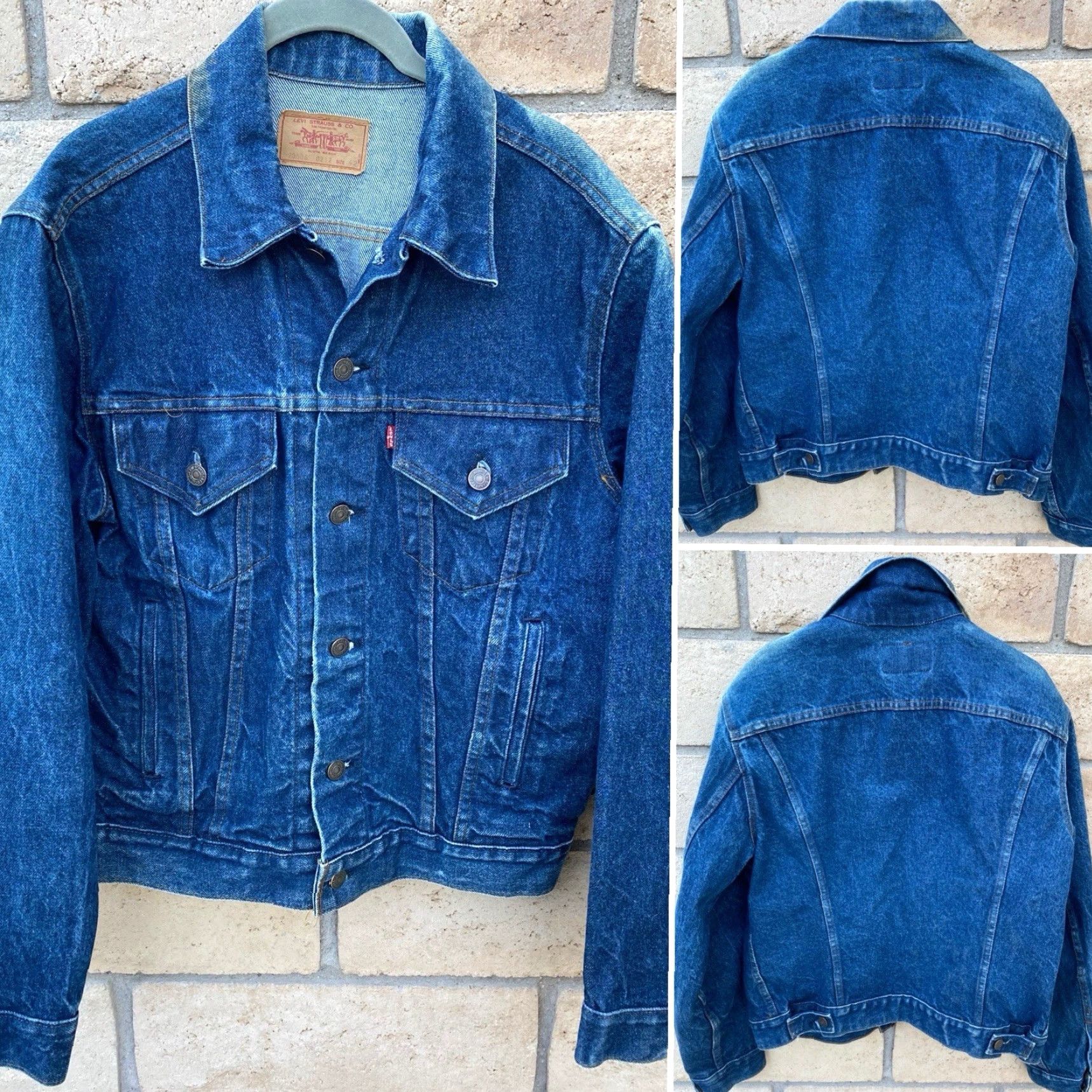 Levi's VINTAGE Levi’s Denim Jacket Trucker Cowboy Western Worn Made In USA Size 42 Size US XS / EU 42 / 0 - 2 Thumbnail