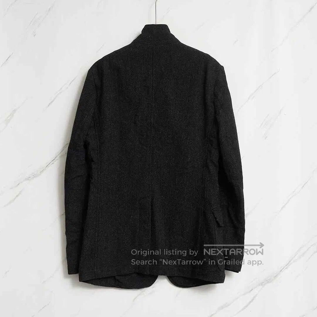 Dolce & Gabbana Dolce&Gabbana Men's Herringbone Wool Coat. Size US M / EU 48-50 / 2 - 5 Thumbnail
