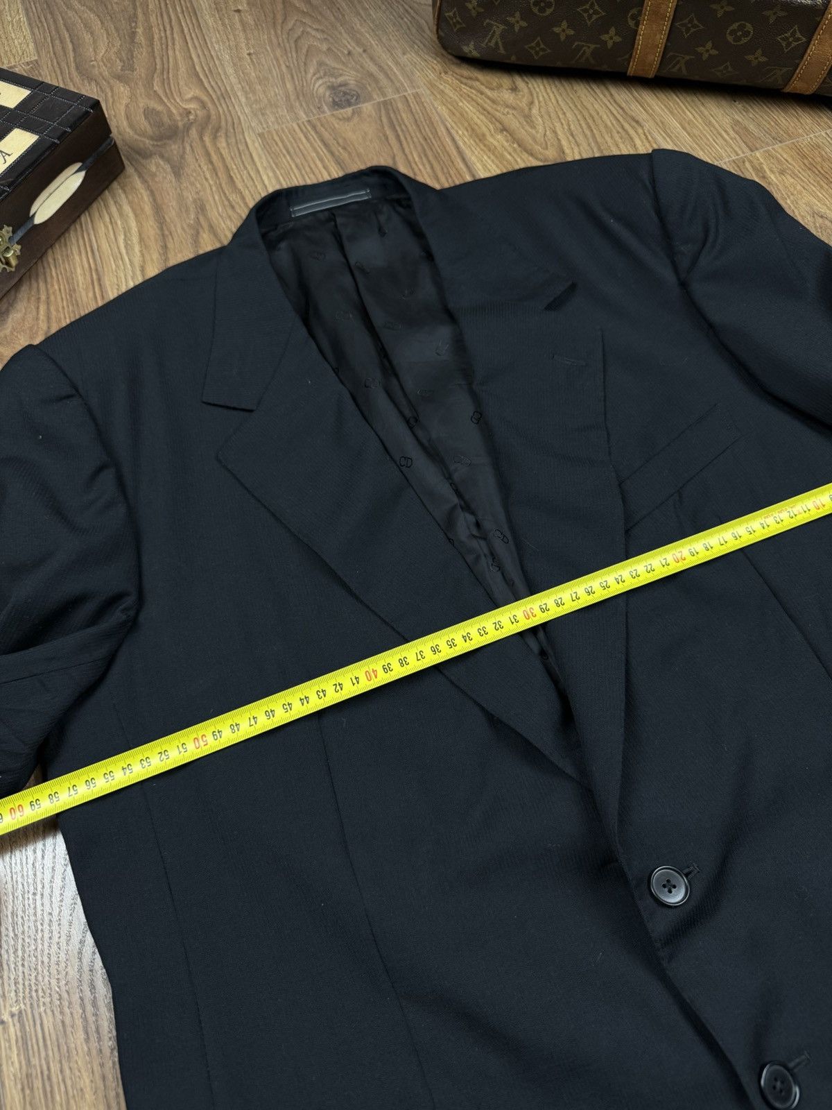 Christian Dior Monsieur Vintage wool blazer Christian Dior original luxury item Size 46L - 5 Thumbnail