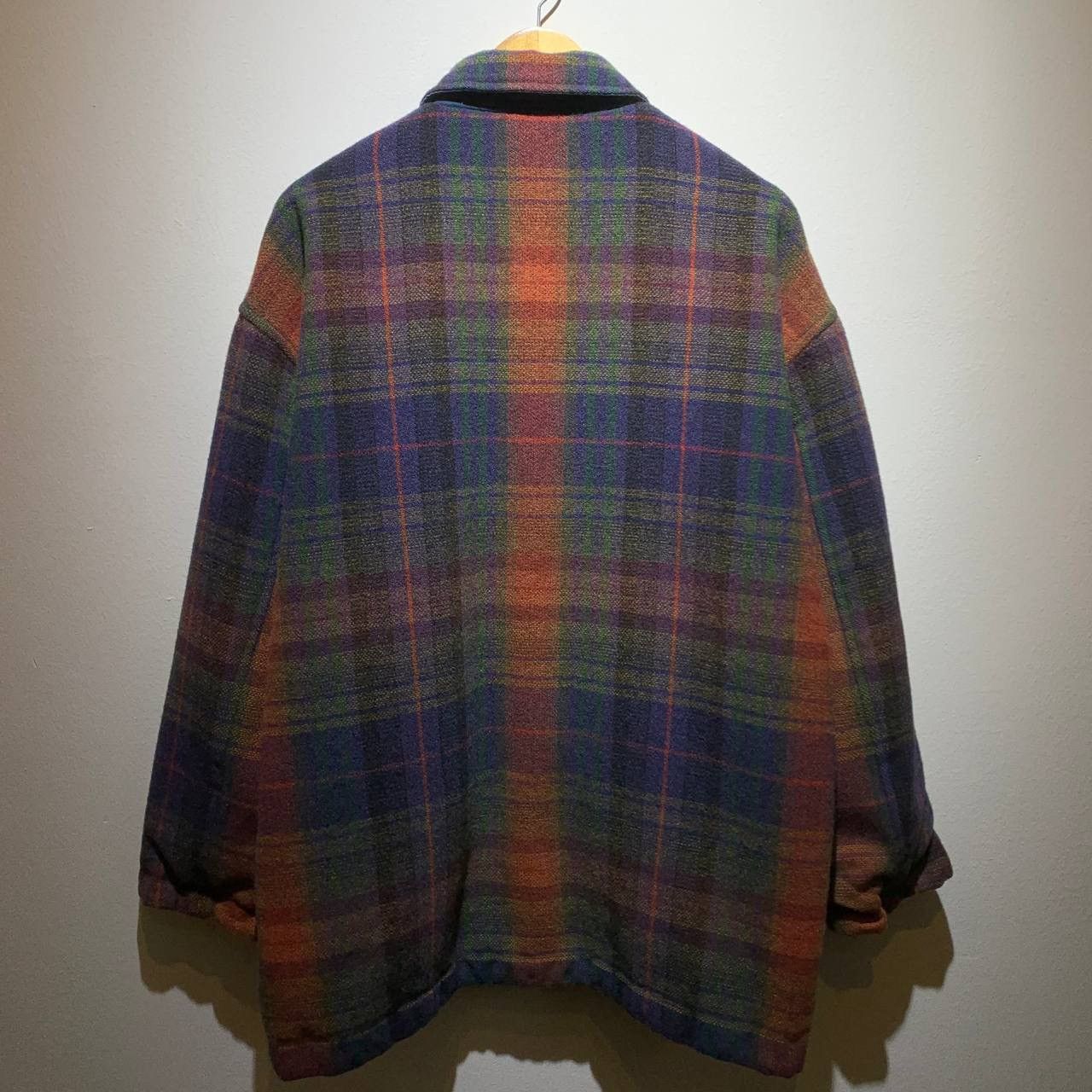 Lyle & Scott Lyle & Scott Plaid Wool Reversible Button Up Jacket Size US XL / EU 56 / 4 - 2 Thumbnail