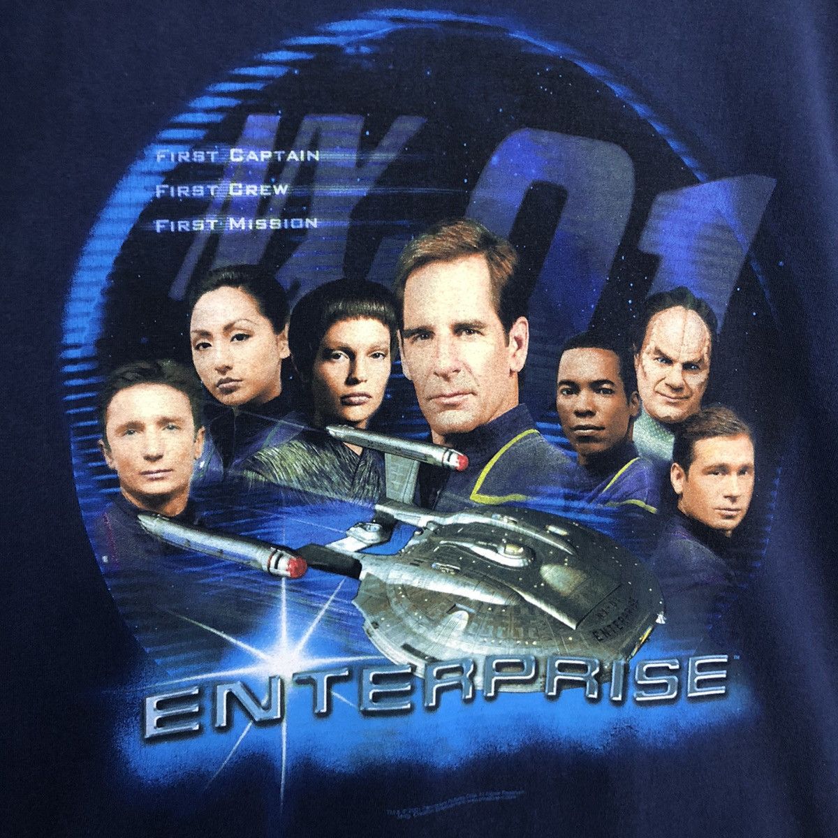 Vintage Vintage star treck Movie grafiti Tshirt Size US L / EU 52-54 / 3 - 4 Thumbnail