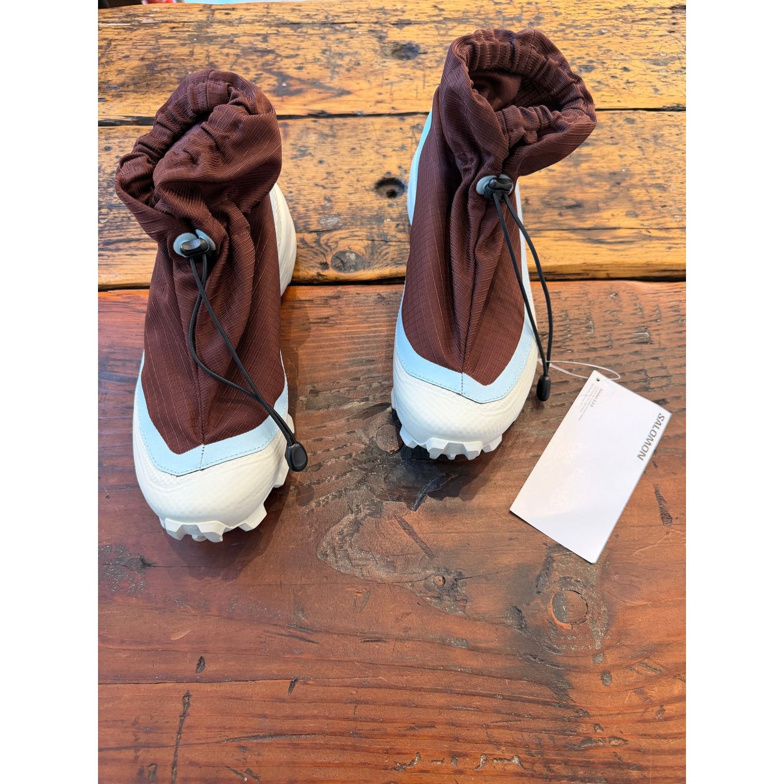 Maison Margiela Maison Margiela MM6 Salomon Cross Mid Hike Bitter Chocolate Size US 7 / EU 40 - 5 Thumbnail
