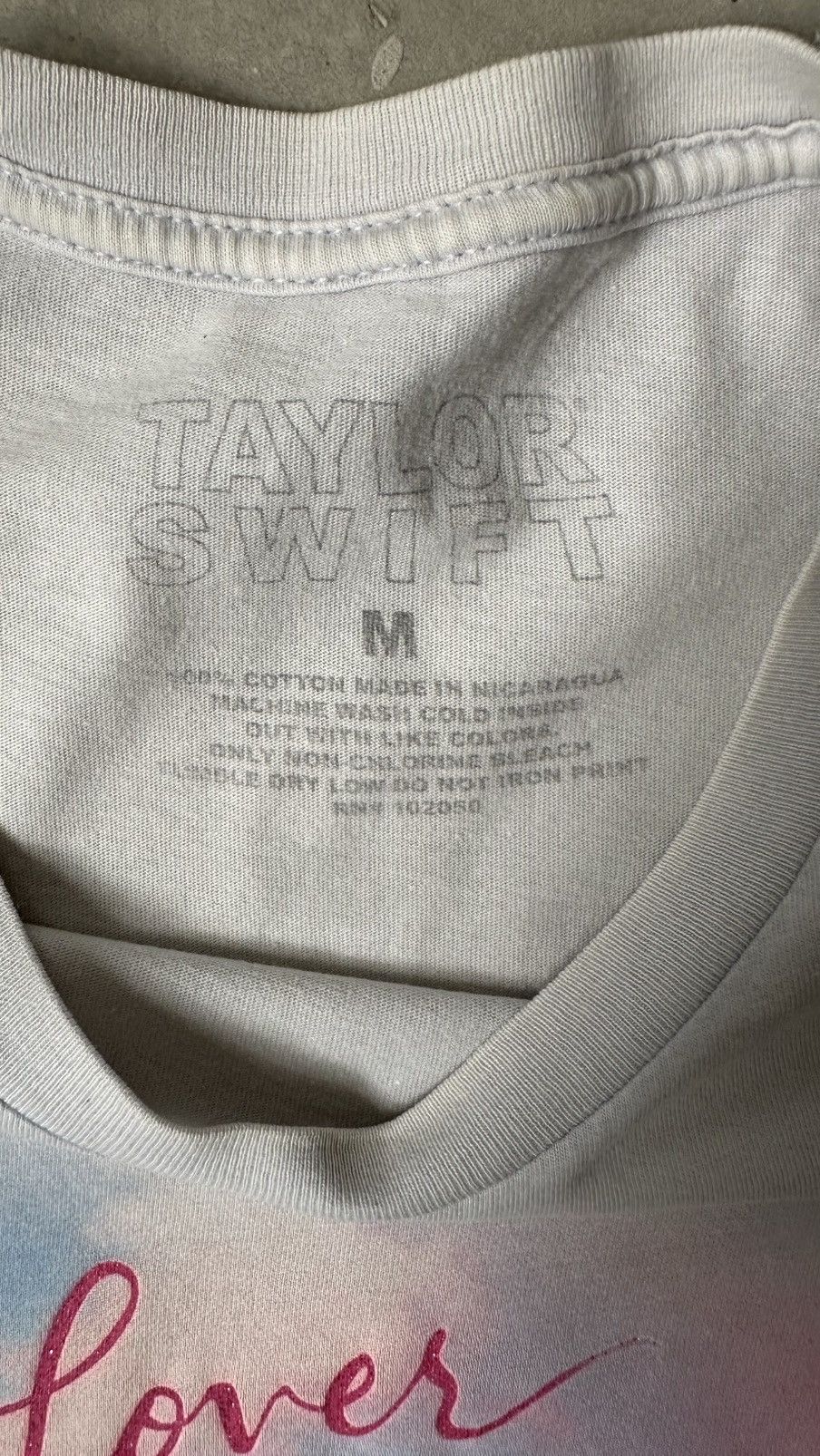 Vintage VINTAGE TAYLOR SWIFT MERCH TEE Size US M / EU 48-50 / 2 - 4 Thumbnail