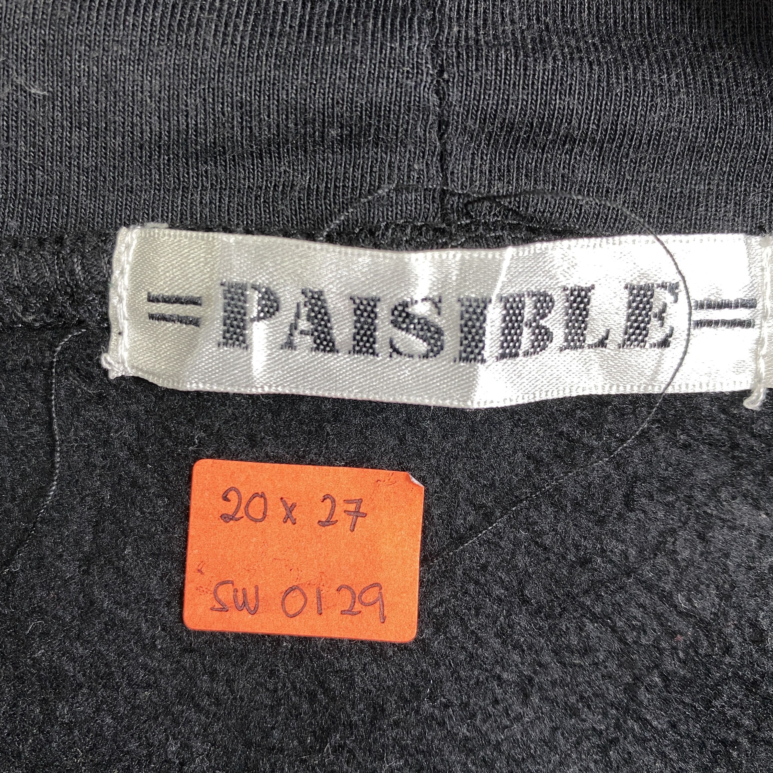 Japanese Brand Vintage Paisible Hoodie Faded - SW0129 Size US S / EU 44-46 / 1 - 5 Thumbnail