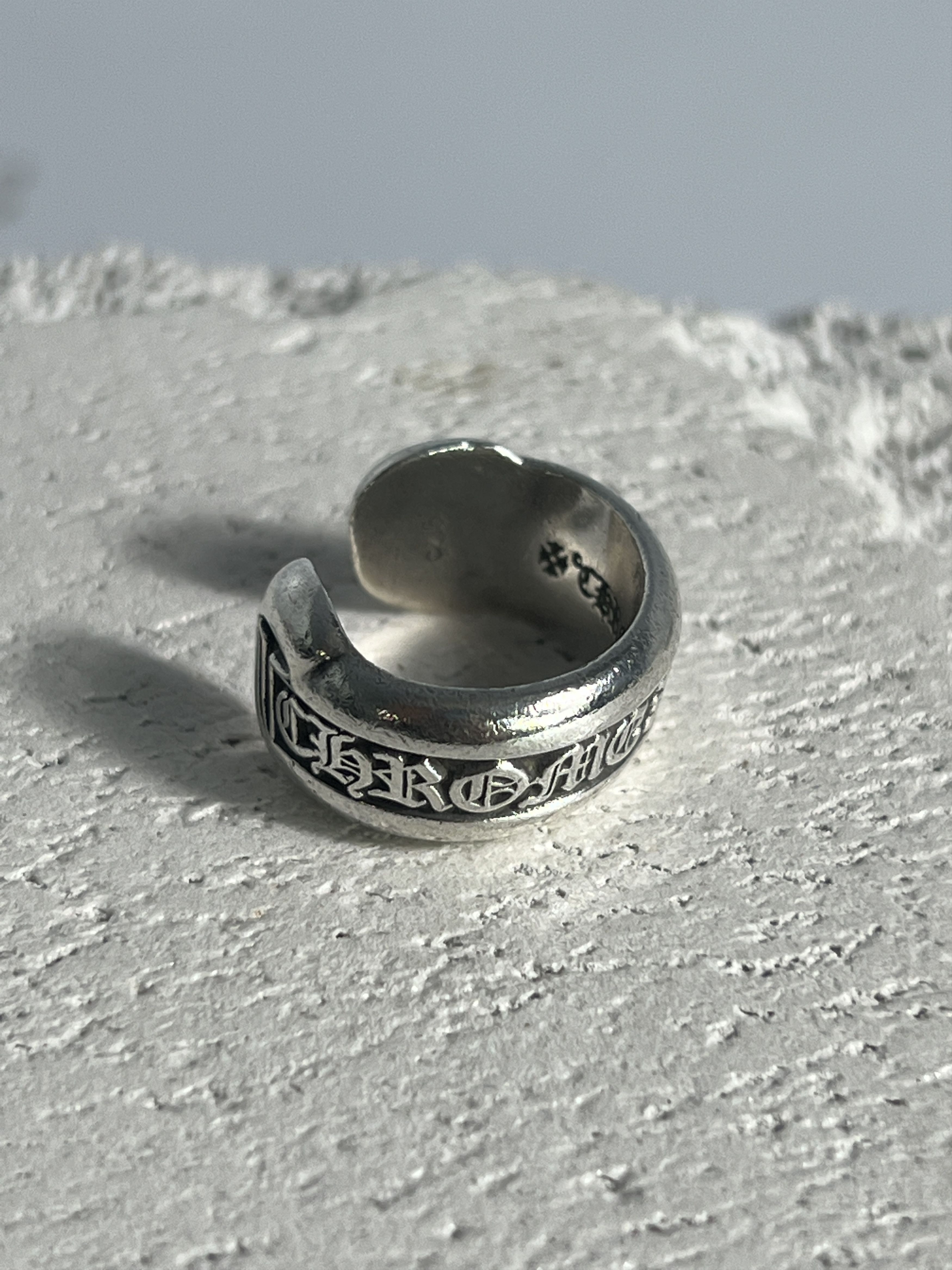 Chrome Hearts Chrome Hearts Scroll Band Ring .925 Silver Size US3 / MM44 Size ONE SIZE - 2 Thumbnail