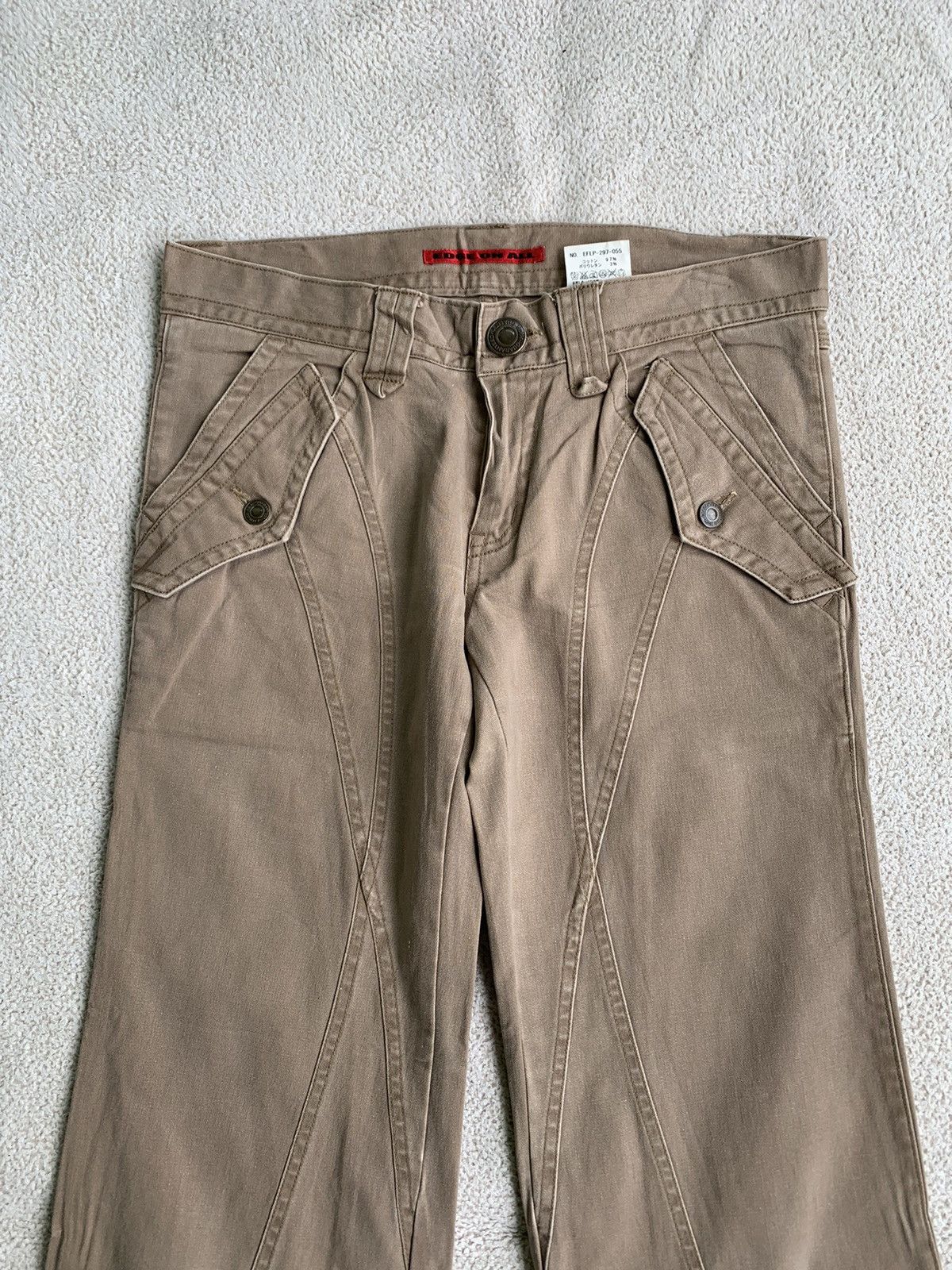 In The Attic × Morgan Homme × Tornado Mart VTG 00s EDGE ON ALL Flared Jeans If six Was Nine Style Size US 30 / EU 46 - 3 Thumbnail