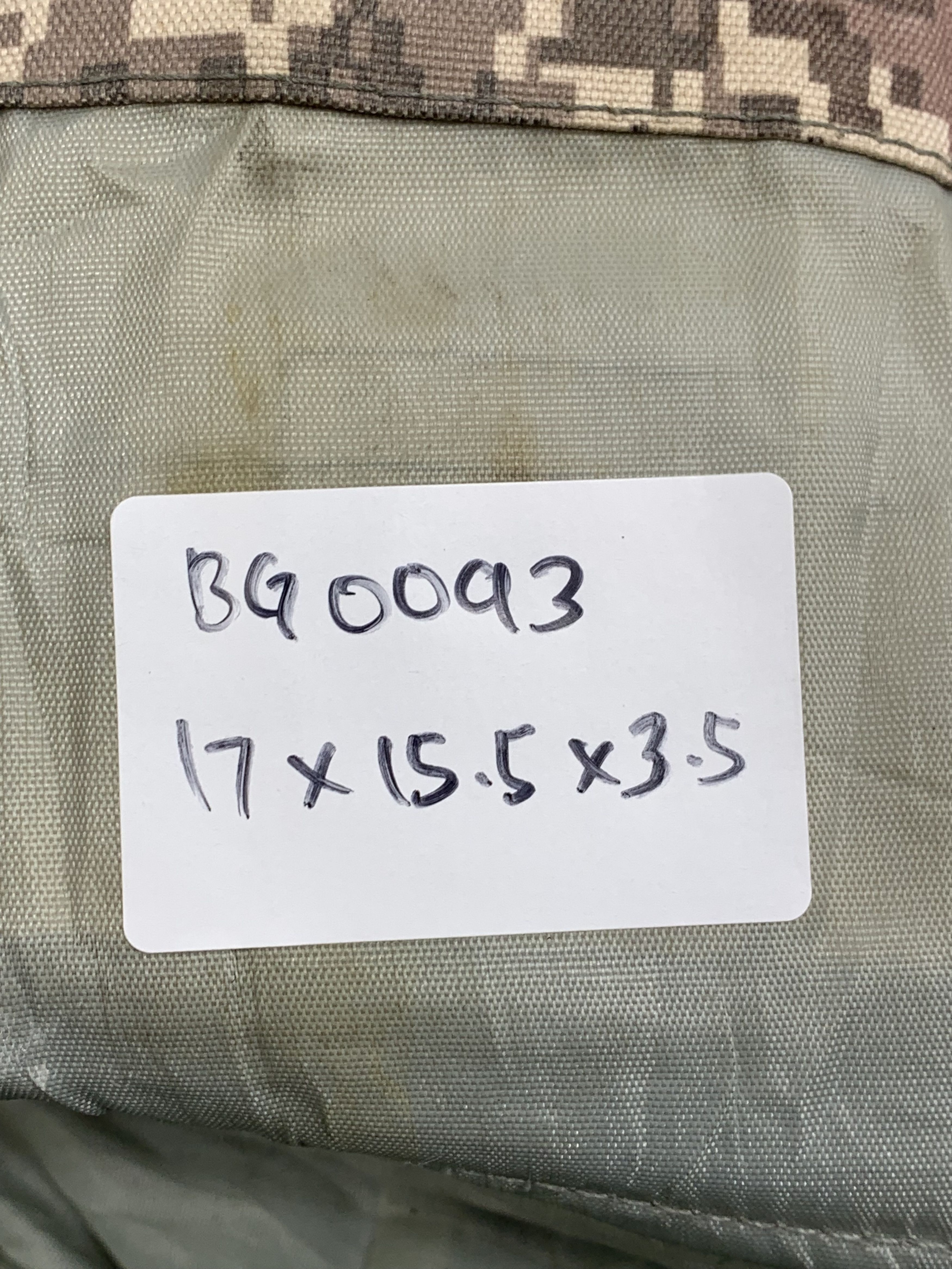 Vintage Vintage Military Camo Tactical Crossbody Slingbag BG0093 Size ONE SIZE - 11 Thumbnail