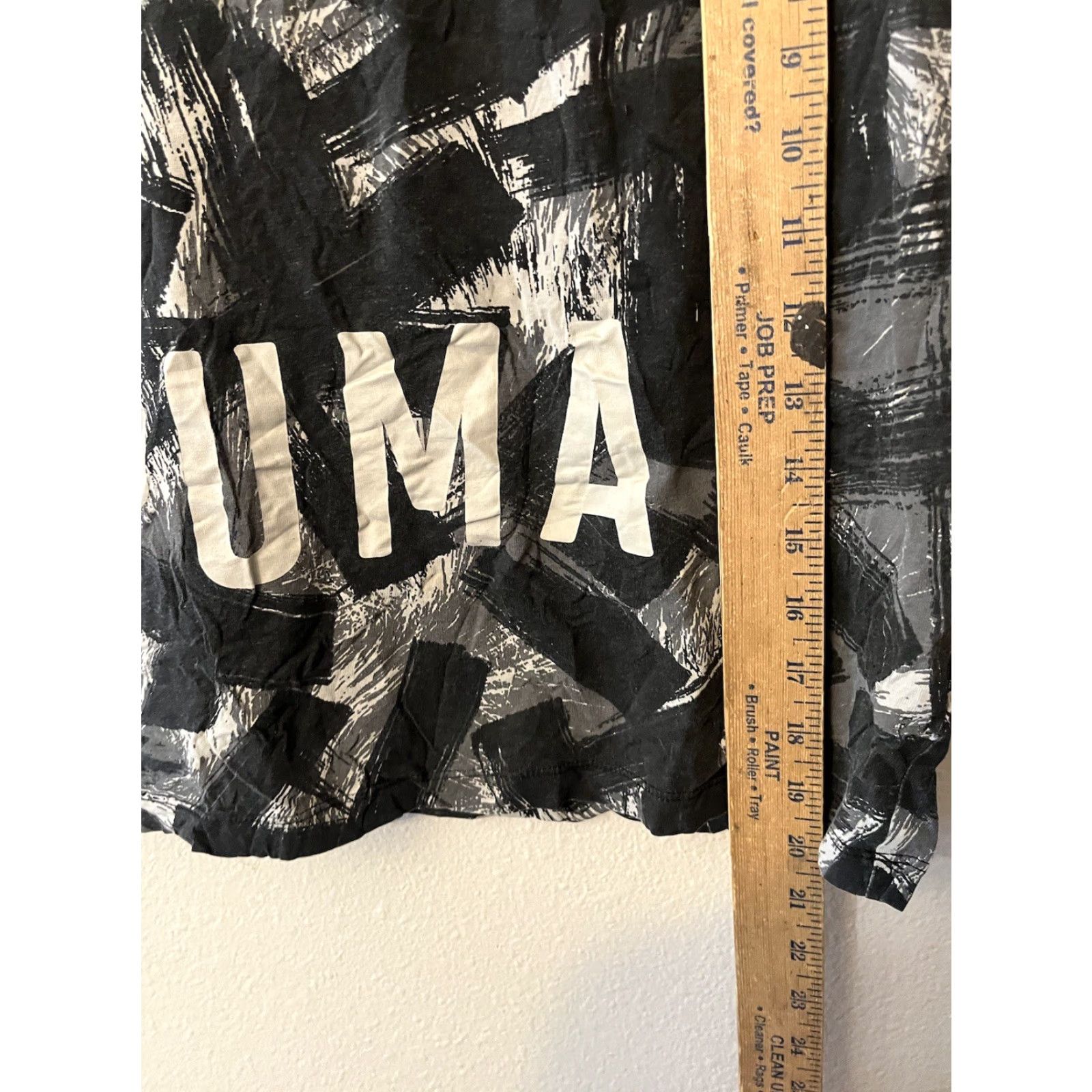 Puma Puma T-Shirt Women Medium Graphic Print Logo Black Rebel Size M / US 6-8 / IT 42-44 - 5 Thumbnail