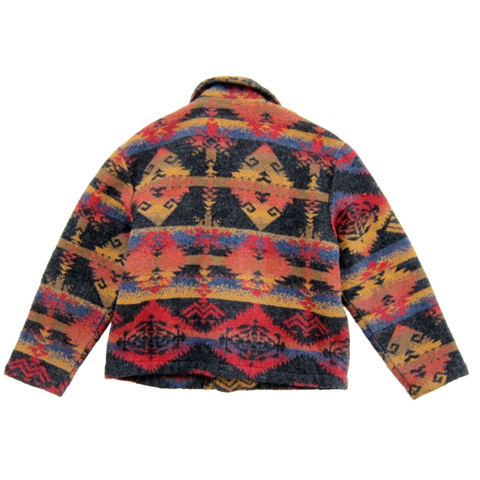 Vintage VINTAGE Nomadic Traders Jacket Blazer Wool Blend Aztec Southwest Red M Women’s Medium Size M / US 6-8 / IT 42-44 - 2 Thumbnail
