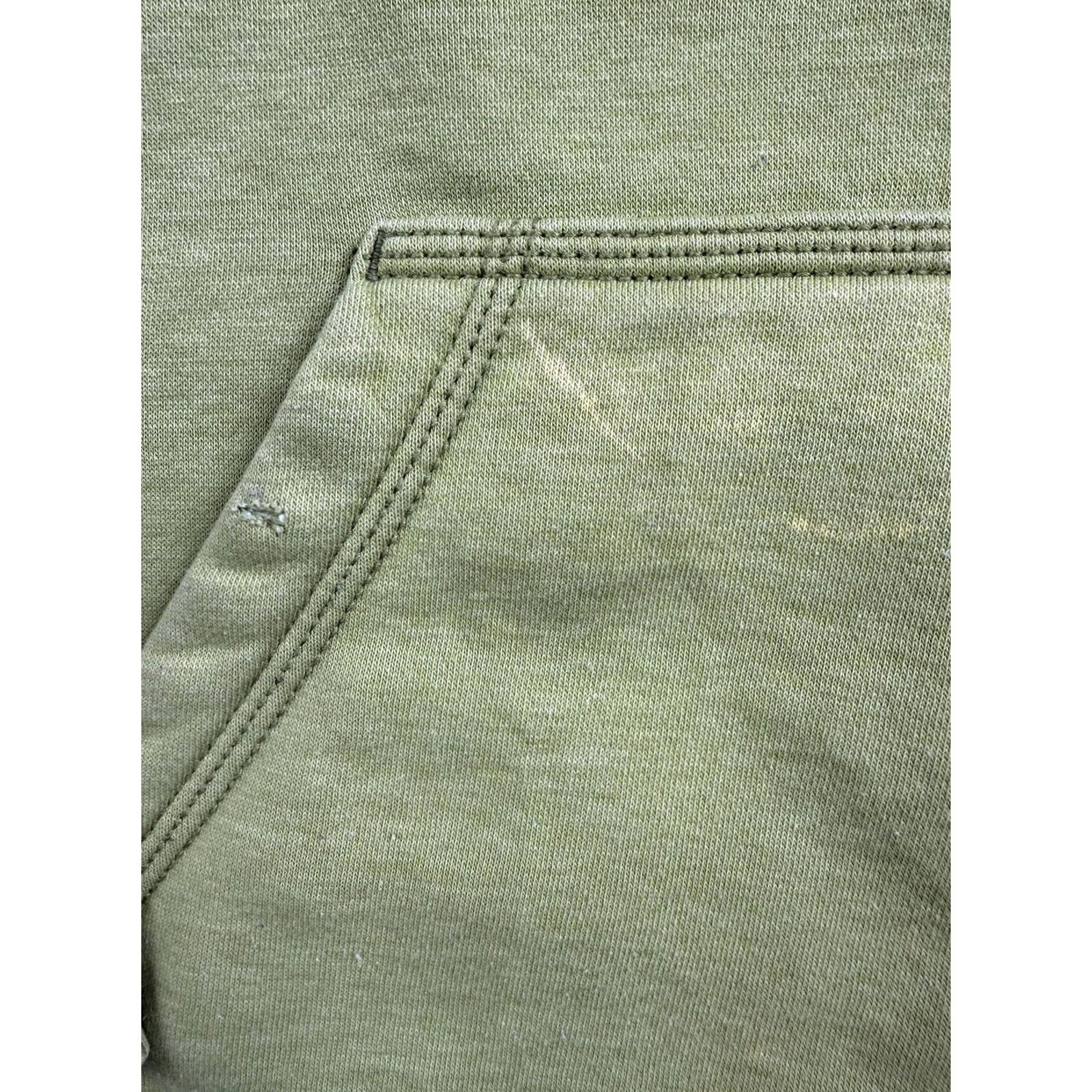 Carhartt Carhartt Hoodie Womens 2X Green Relaxed Fit Pullover Fleece Sweatshirt Logo Size XXL / US 16-18 / IT 52-54 - 4 Thumbnail