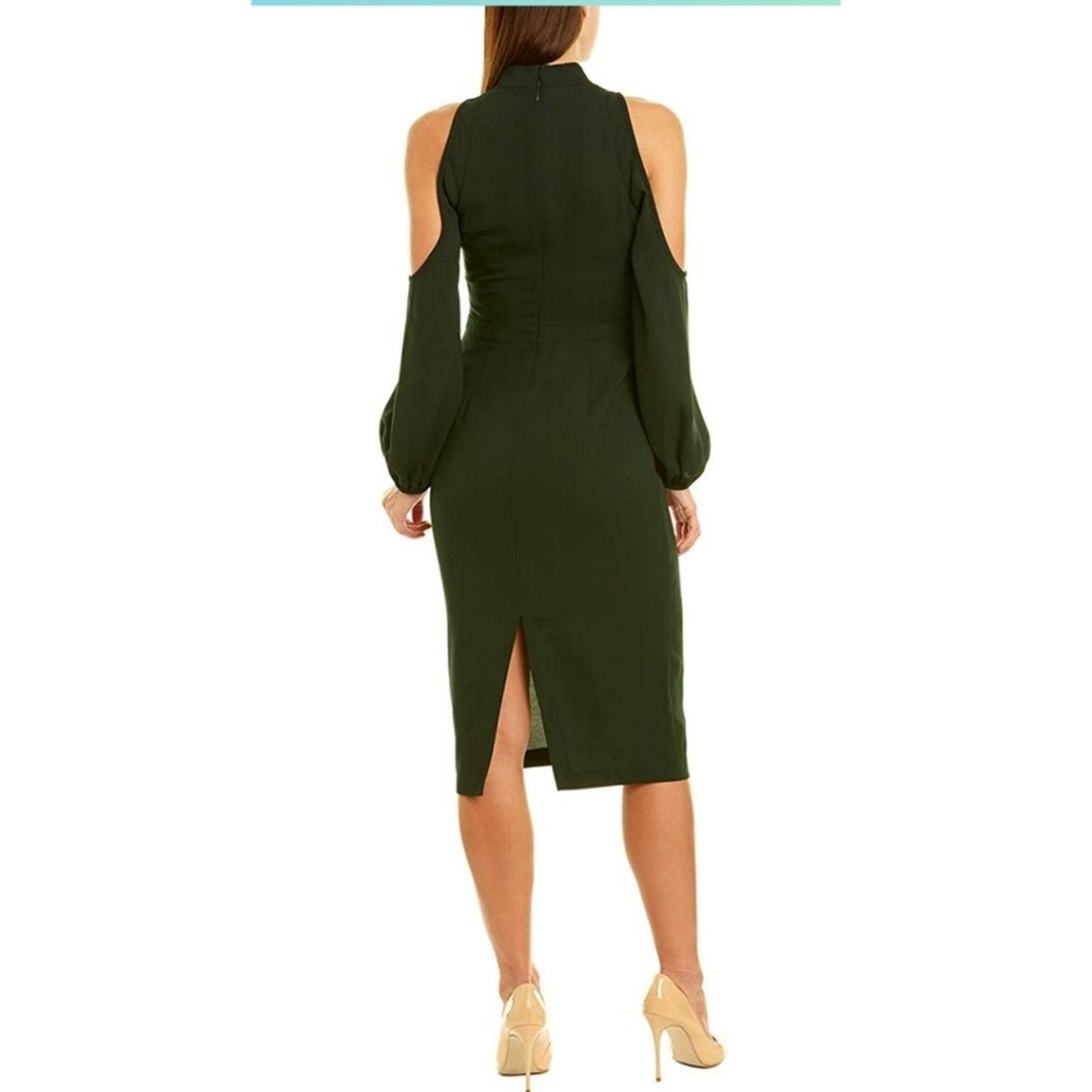 Other Ali and Jay Women's Power Shoulder Sheath Dress size Small Size S / US 4 / IT 40 - 4 Thumbnail