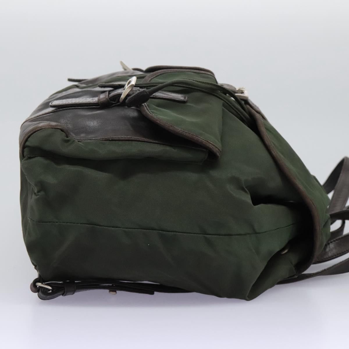Prada PRADA Backpack Nylon Khaki Size ONE SIZE - 5 Thumbnail