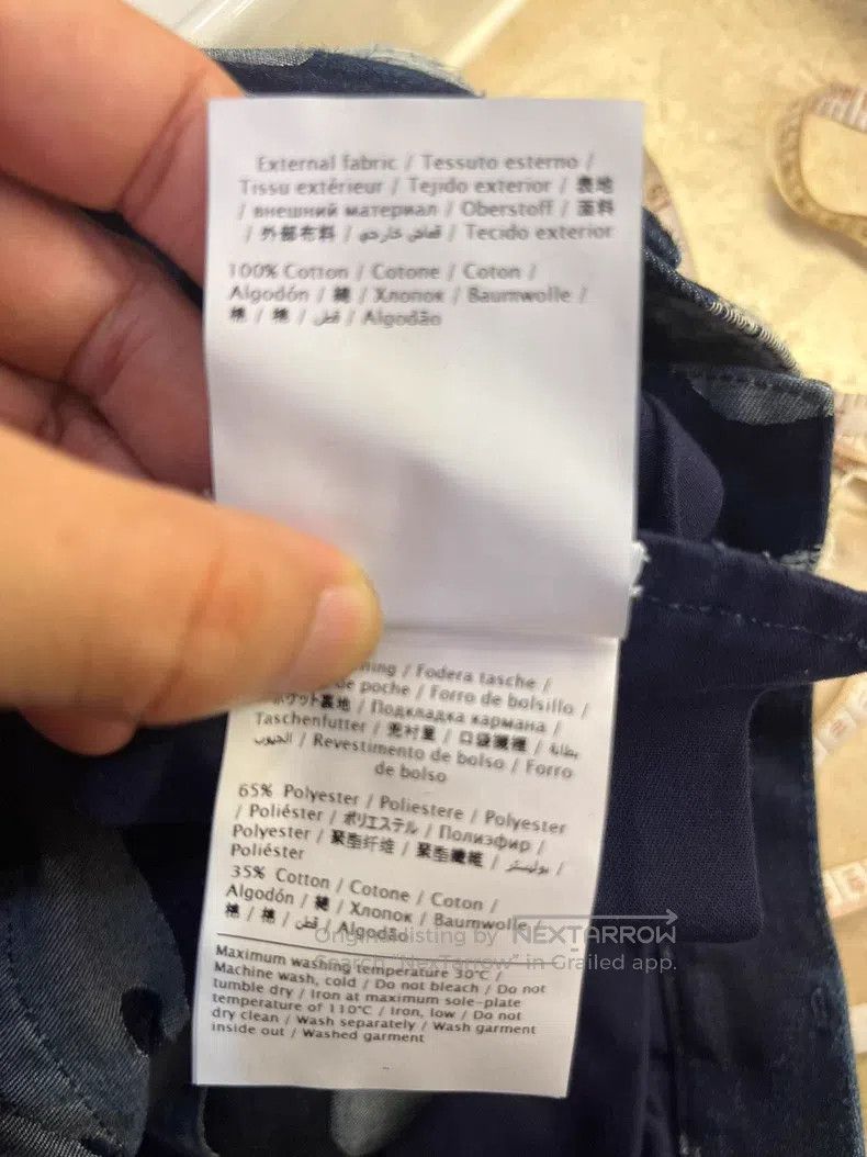Valentino Valentino Camouflage wide-leg cargo multi-pocket jeans Size US 30 / EU 46 - 7 Thumbnail