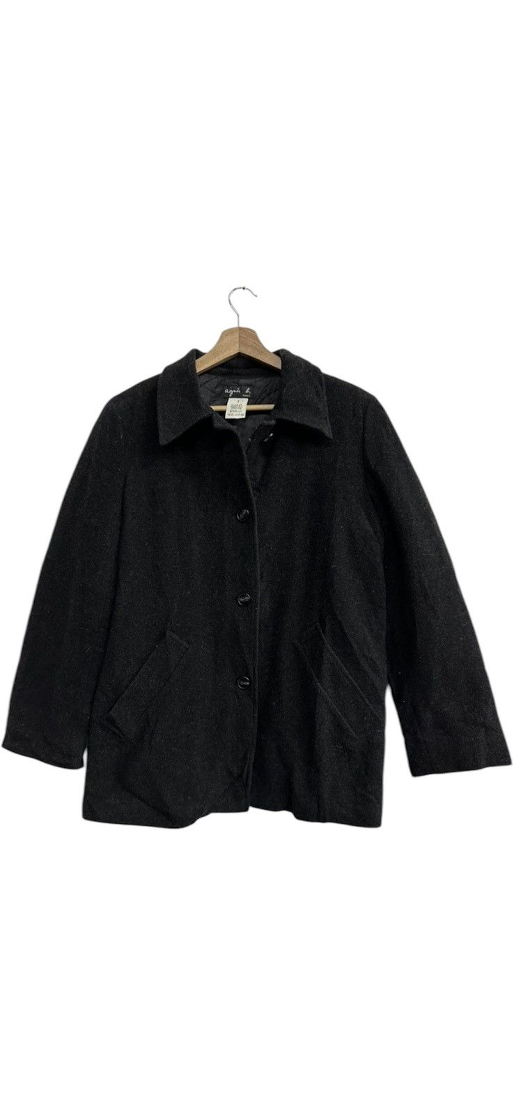 agnes b. VTG Agnes B Wool Jacket Size US S / EU 44-46 / 1 - 1 Thumbnail