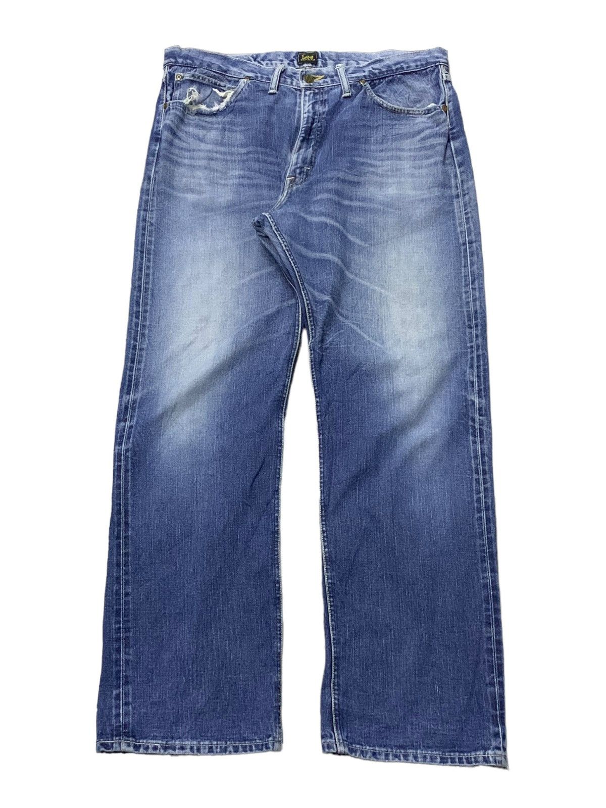 Lee RARE Vintage Late 70s Selvedge Original Chain Stitch Hem Size US 36 / EU 52 - 3 Thumbnail