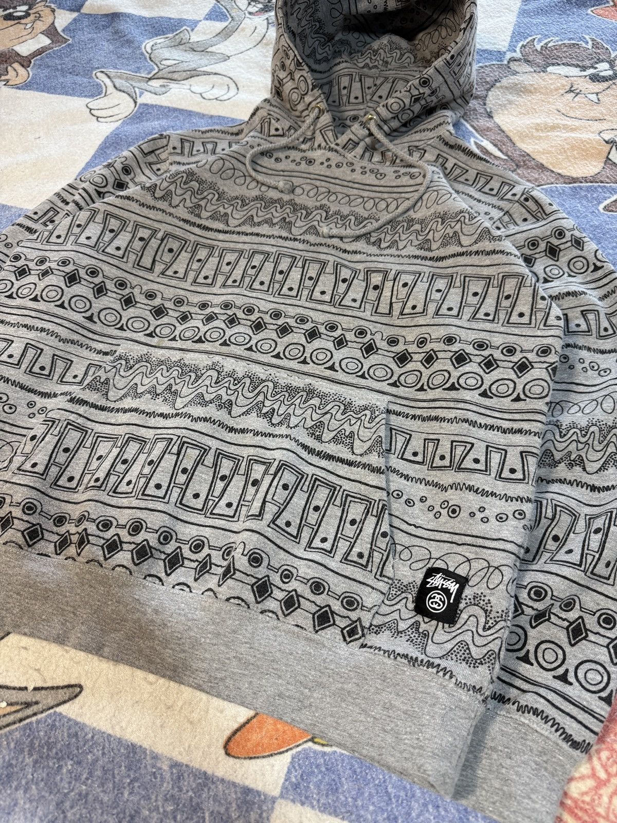 Stussy Stussy all over print sweatshirt Size US M / EU 48-50 / 2 - 2 Thumbnail