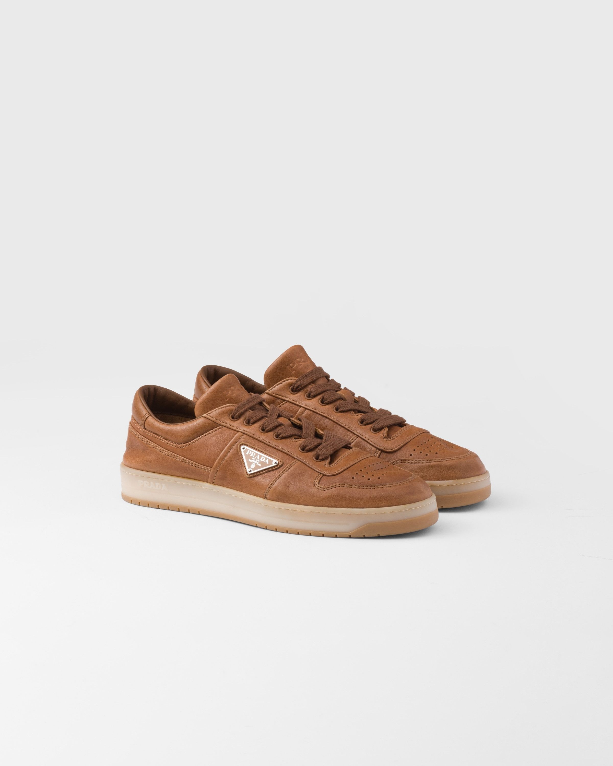 o1mt1gz0325 Downtown Nappa Sneakers in Brown