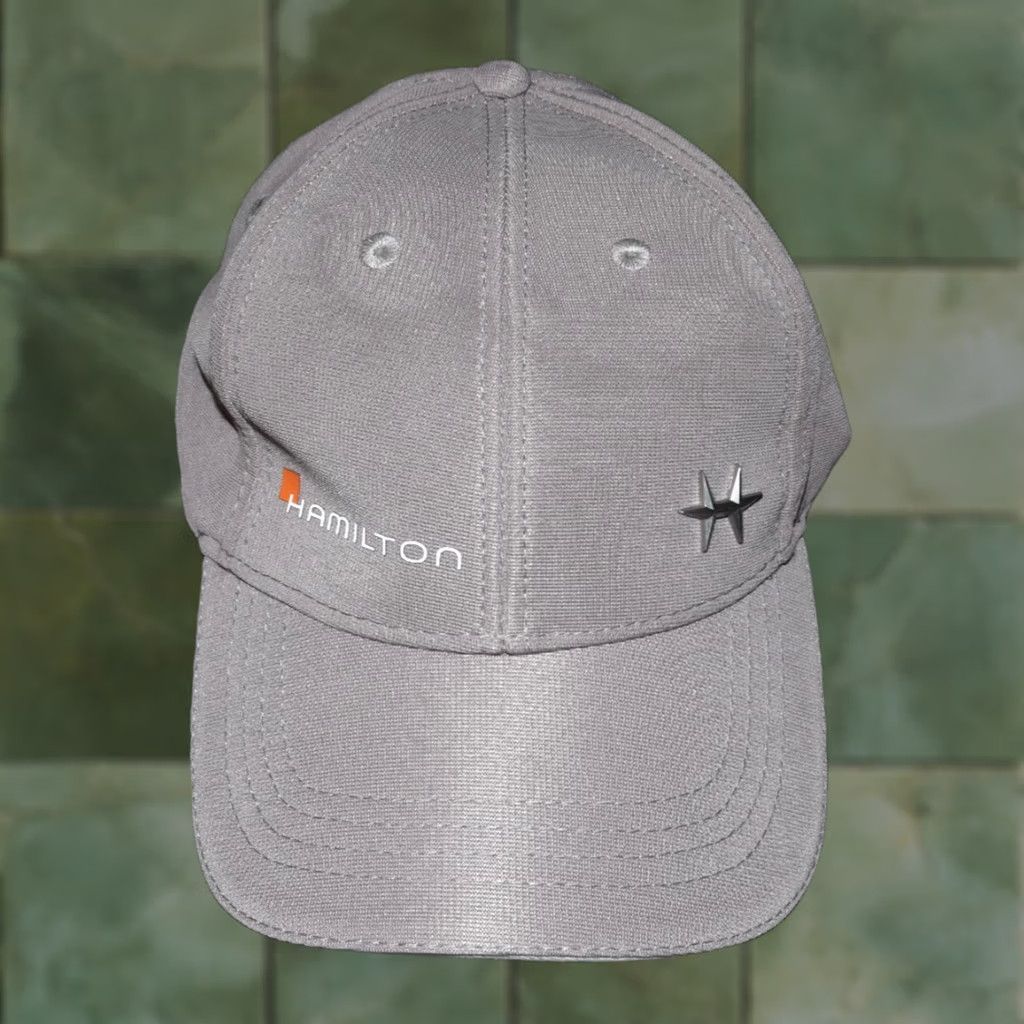 Hamilton Hamilton Hat Baseball Cap Adjustable One Size Gray Mens Vintage? Size ONE SIZE - 1 Thumbnail