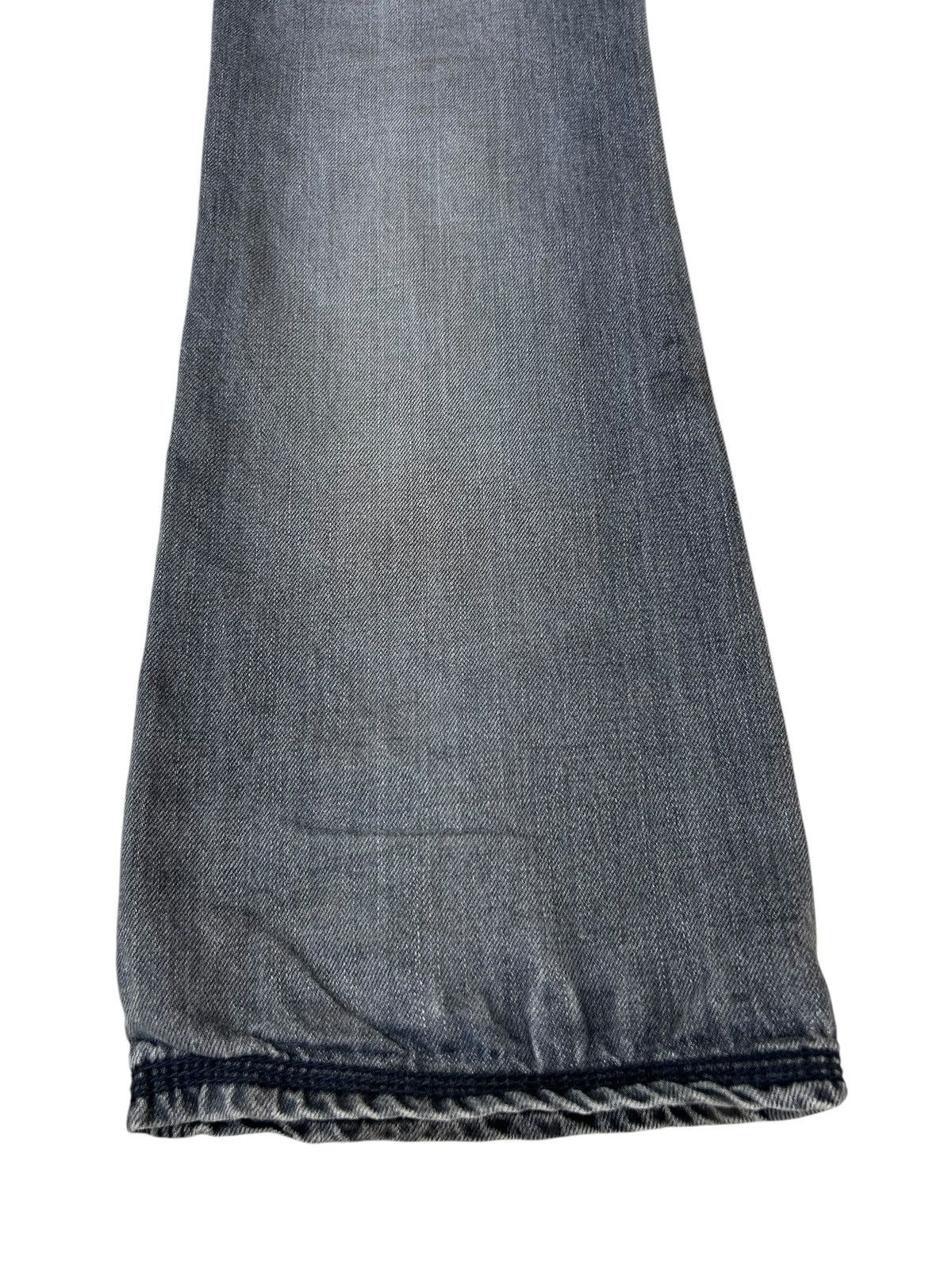 Vintage Of The Neige- Style Japan Rips Distress Denim Bootcut Jeans Size US 31 - 19 Thumbnail